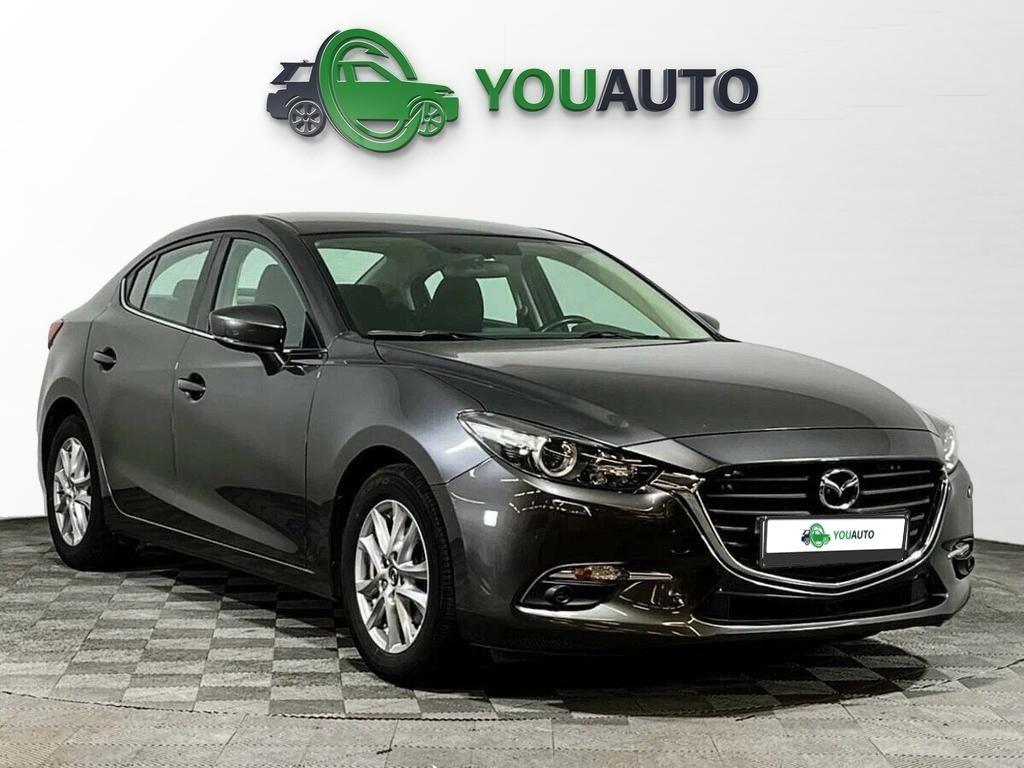 Mazda 3 2019, серый