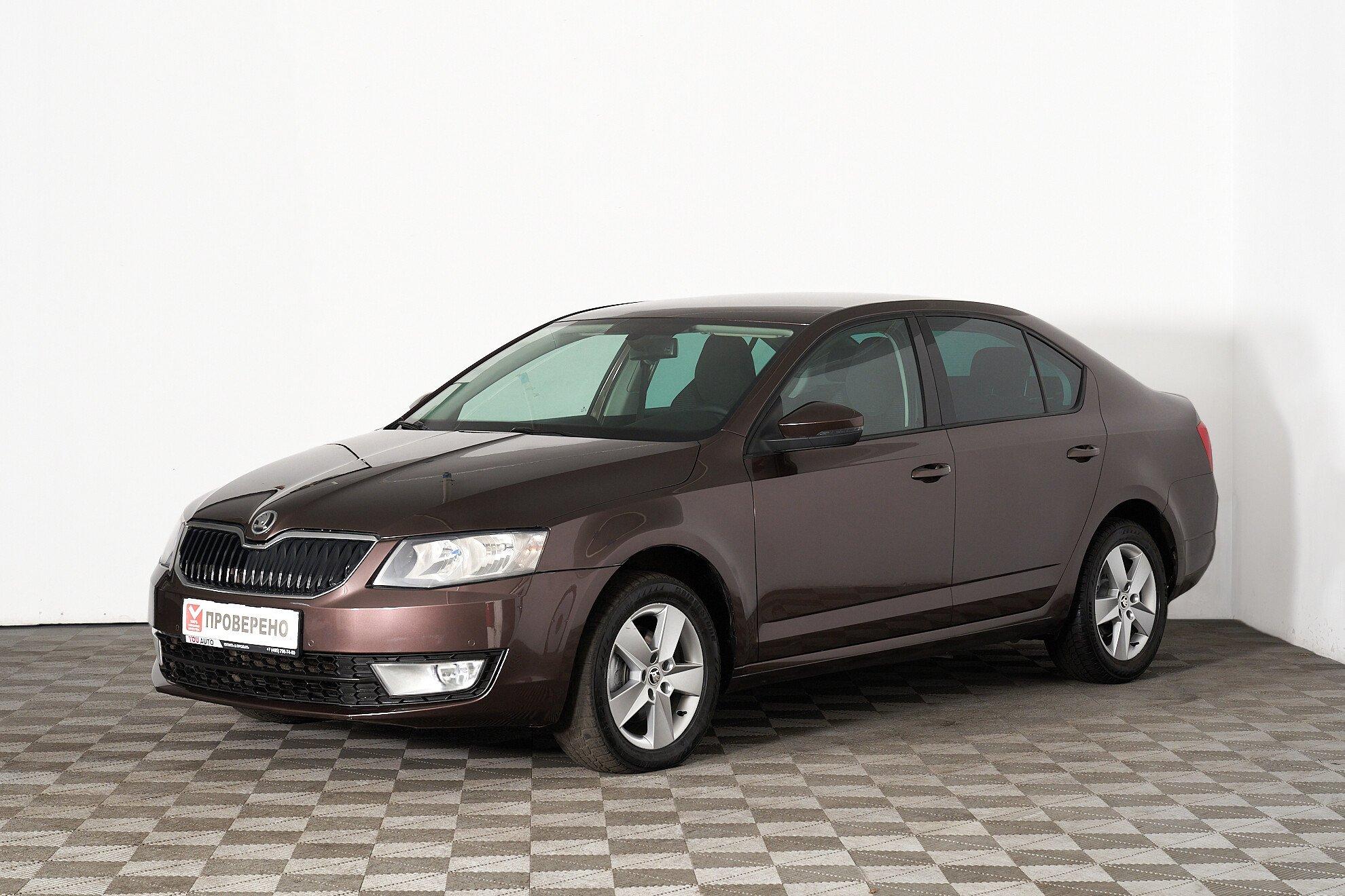 Skoda Octavia 2016, коричневый