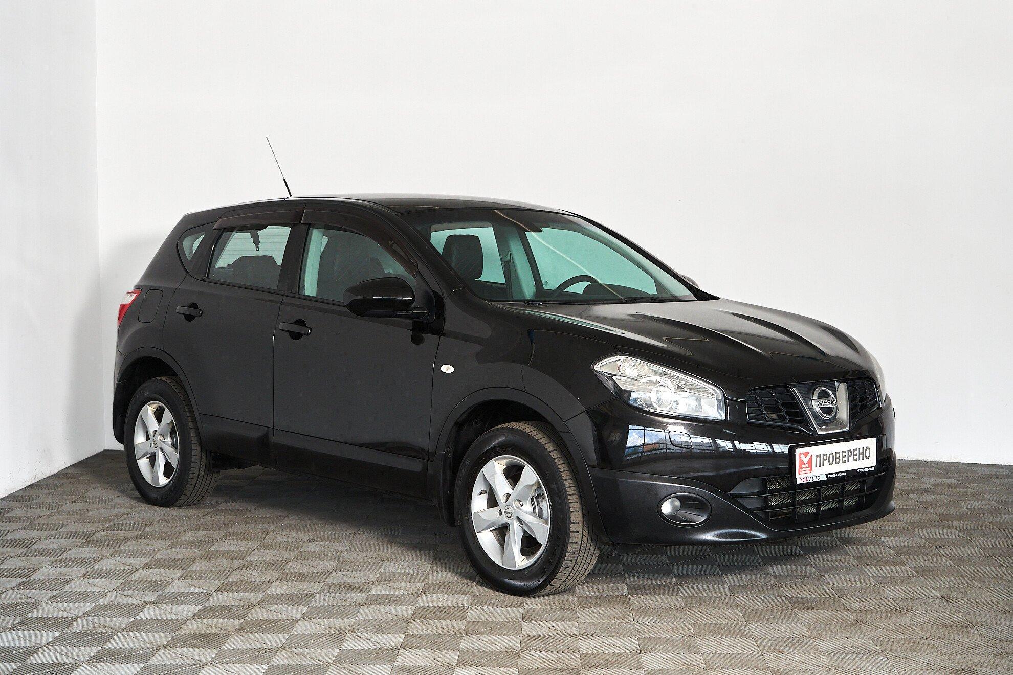 Nissan Qashqai 2011, черный