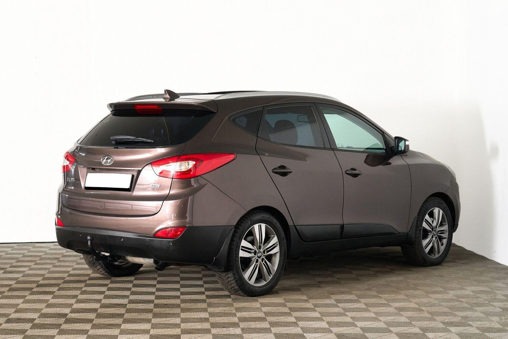 Hyundai ix35 2014, коричневый