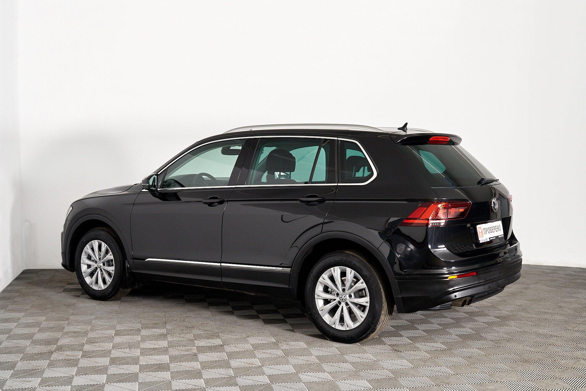 Volkswagen Tiguan 2017, черный