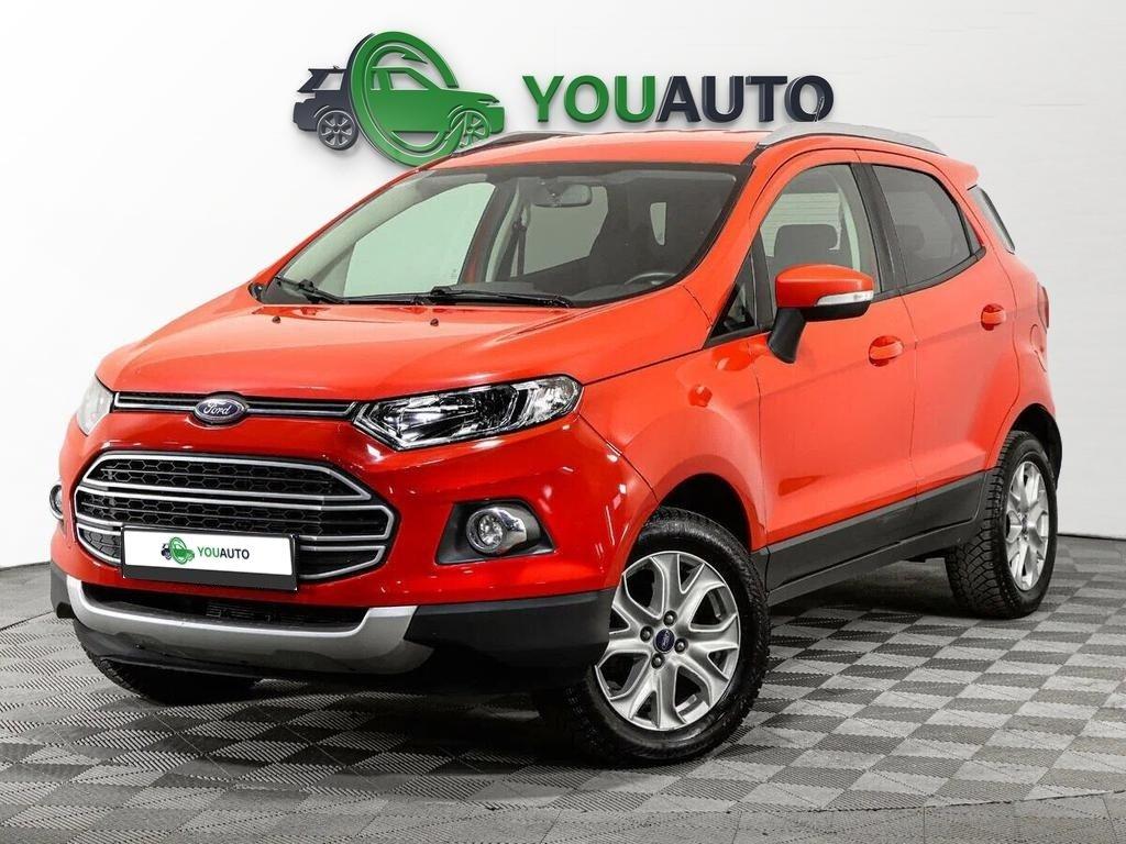 Ford EcoSport 2018, красный