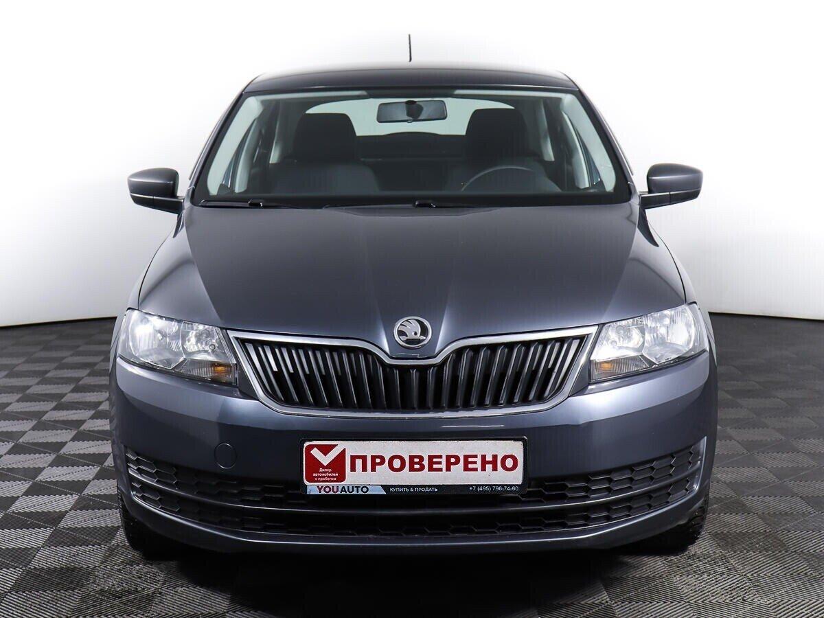 Skoda Rapid 2017, серый