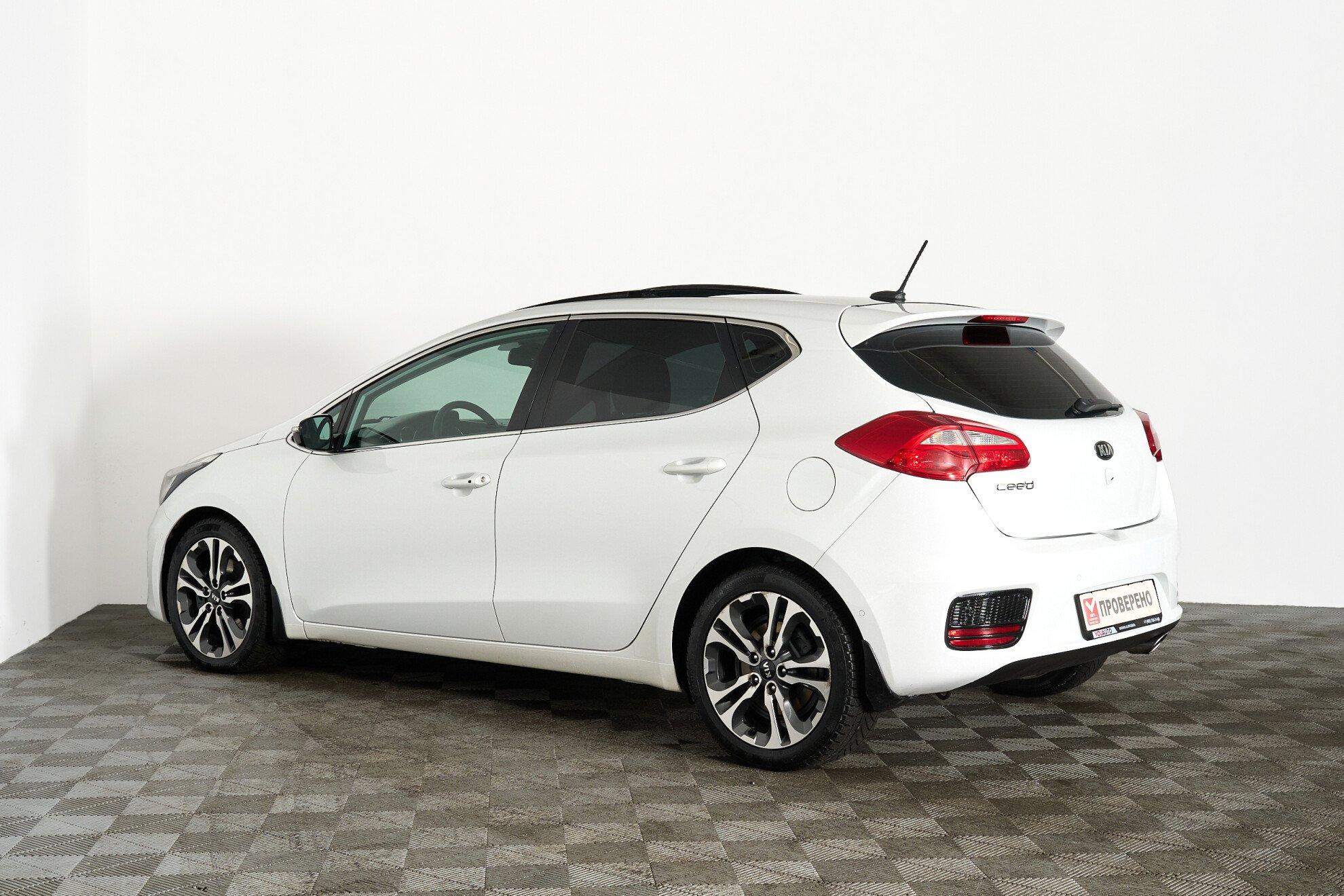 Kia Ceed 2017, белый