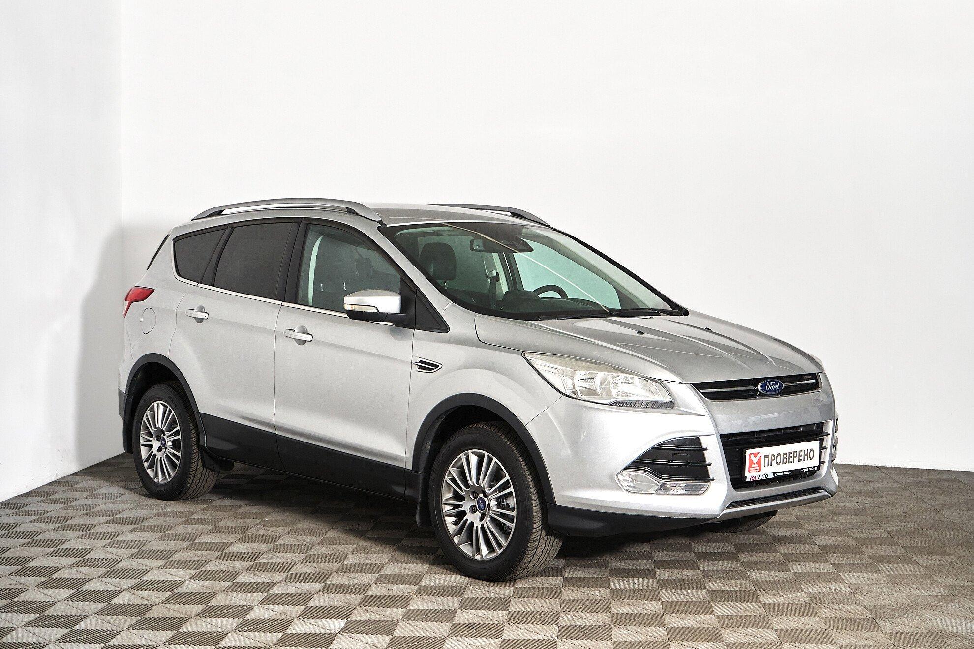 Ford Kuga 2014, серебряный