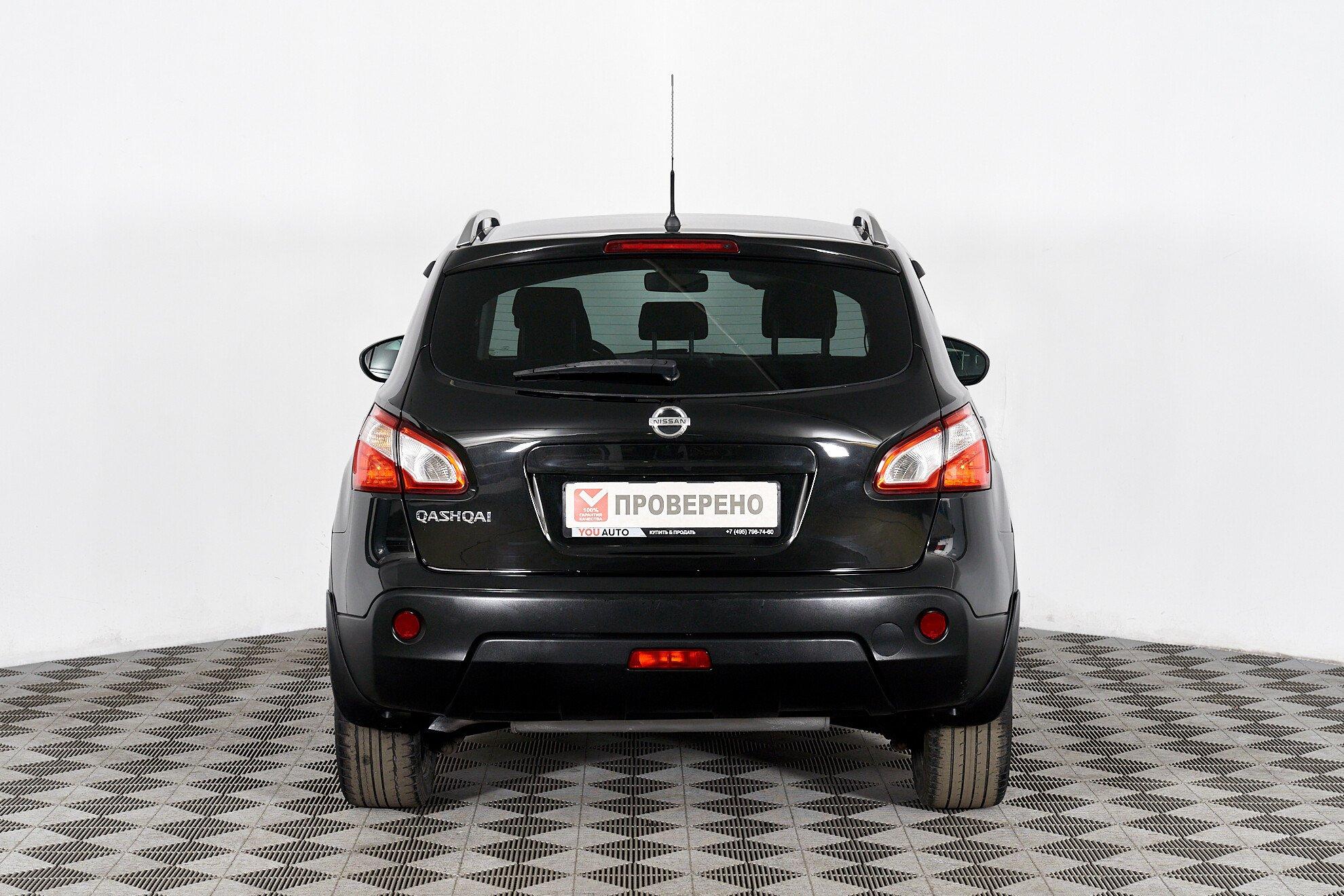 Nissan Qashqai 2012, черный