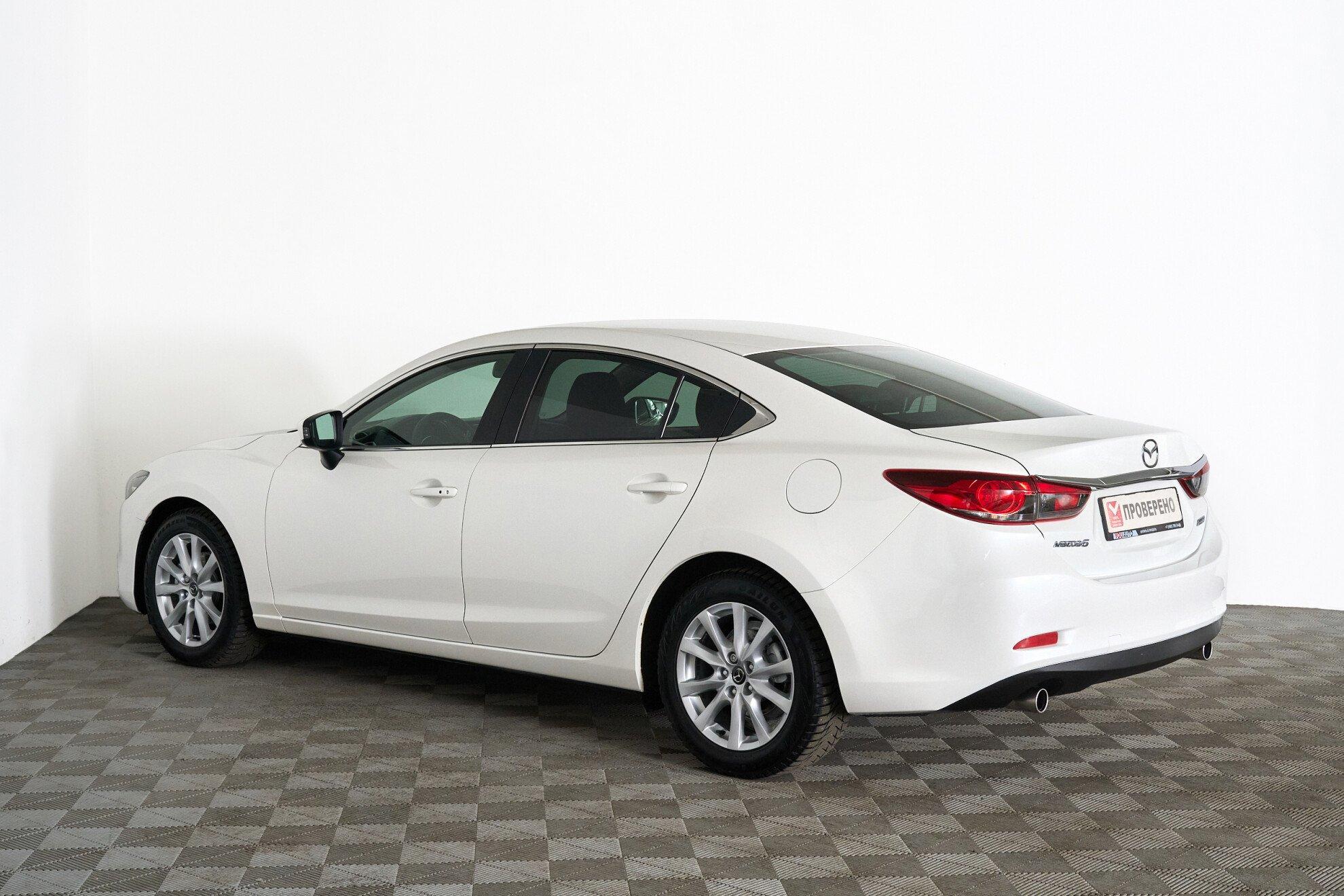 Mazda 6 2013, белый