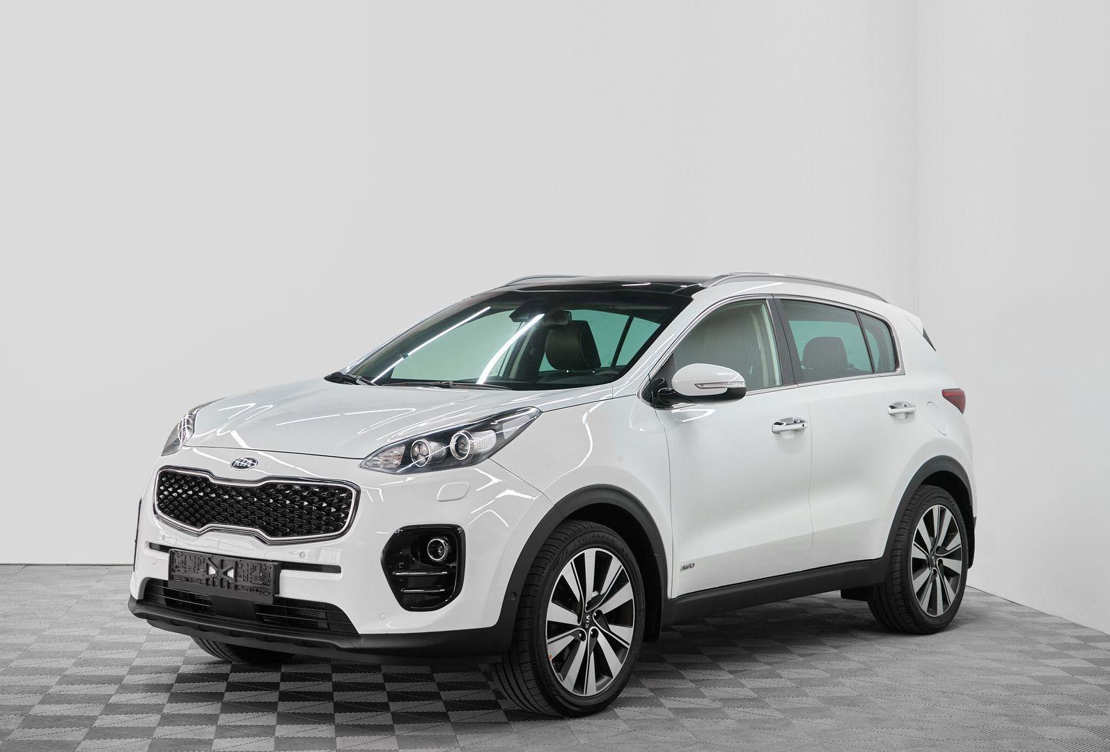 Kia Sportage 2017, белый
