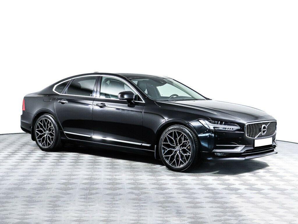 Volvo S90 2018, черный