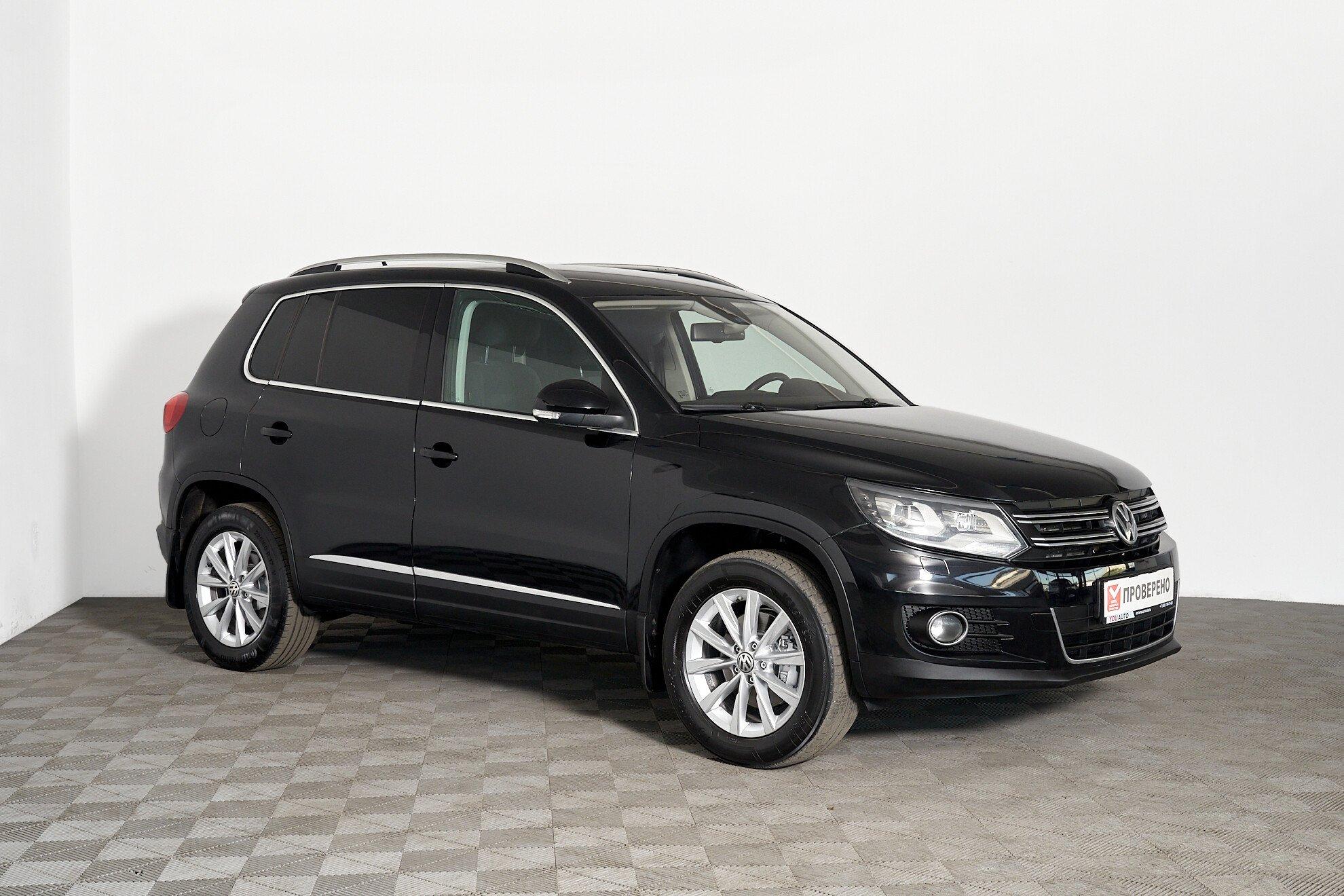Volkswagen Tiguan 2013, черный