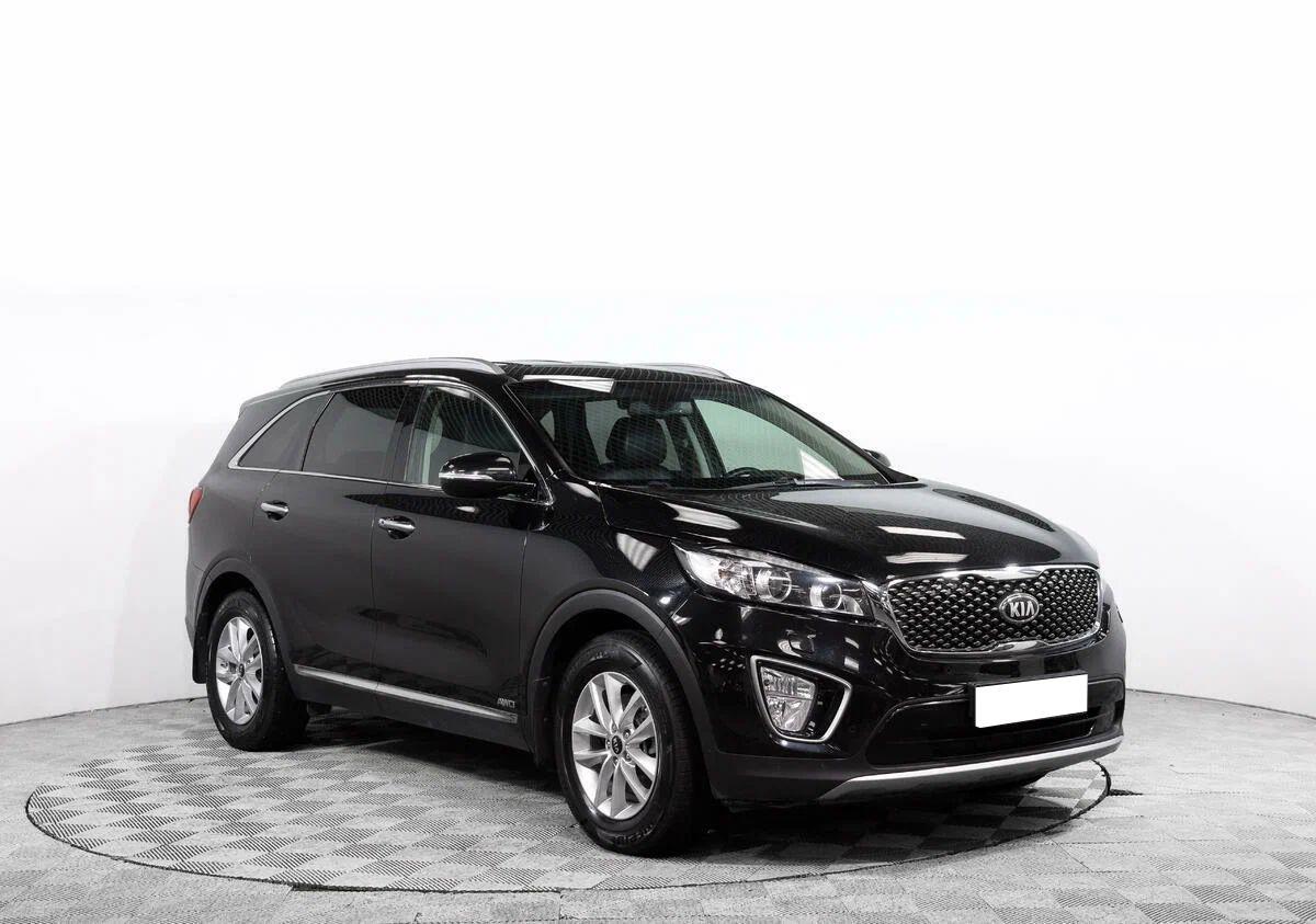Kia Sorento 2017, черный