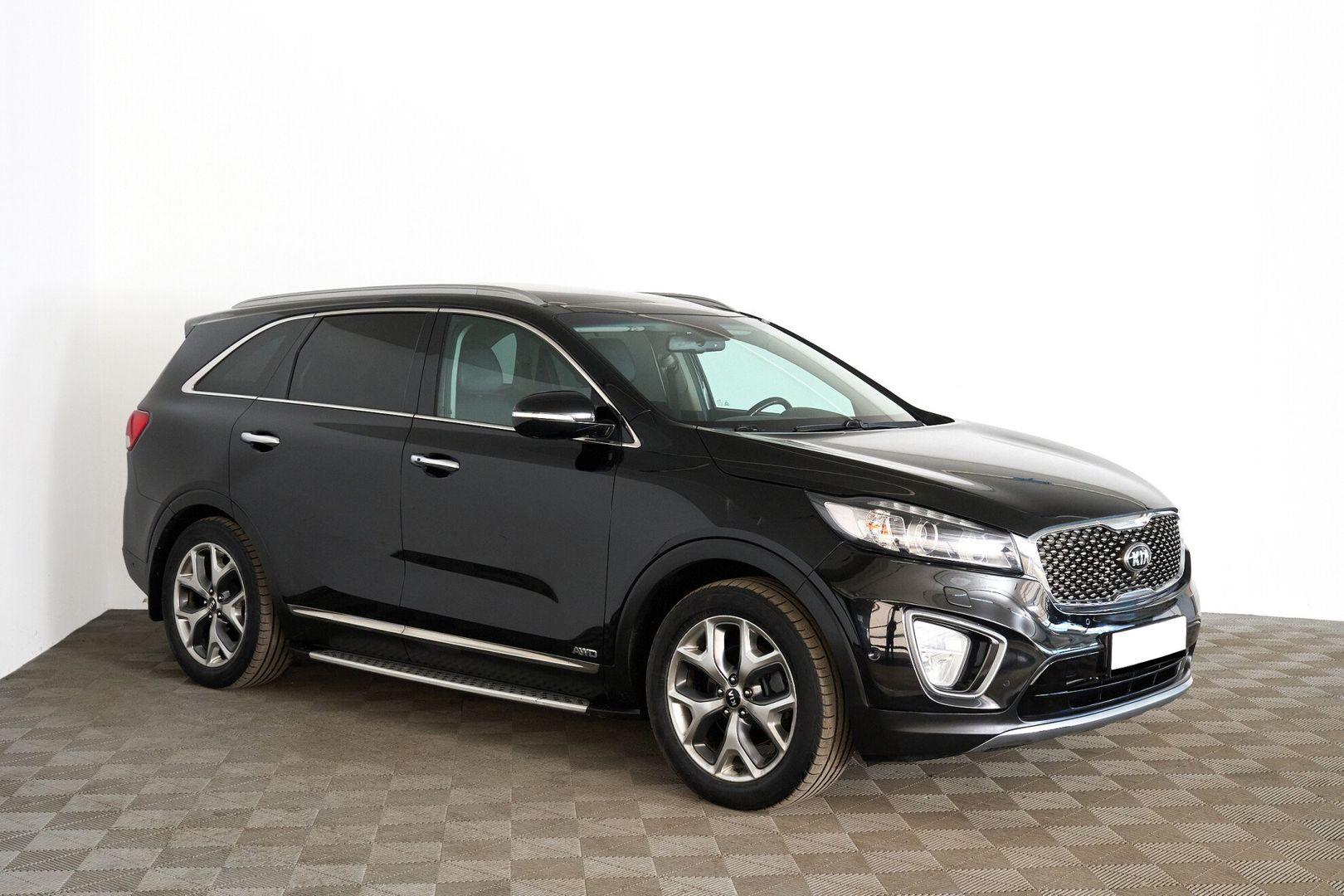 Kia Sorento 2017, черный