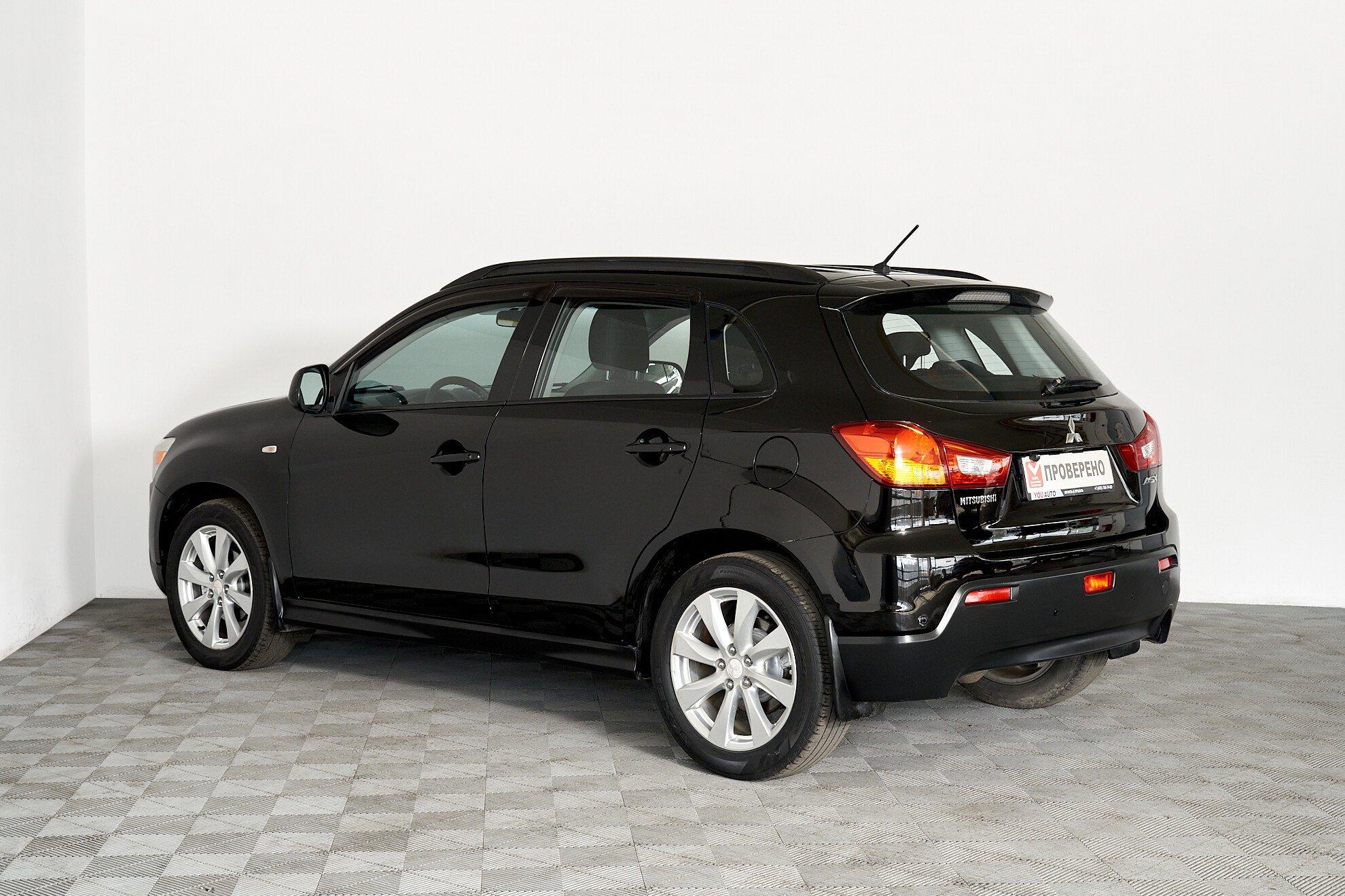 Mitsubishi ASX 2012, черный