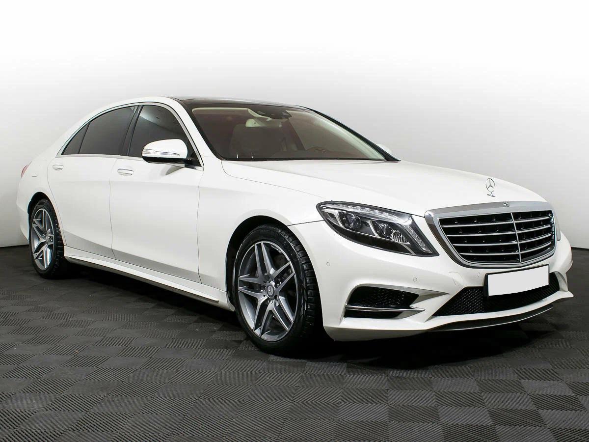 Mercedes-Benz S-Класс 2015, белый
