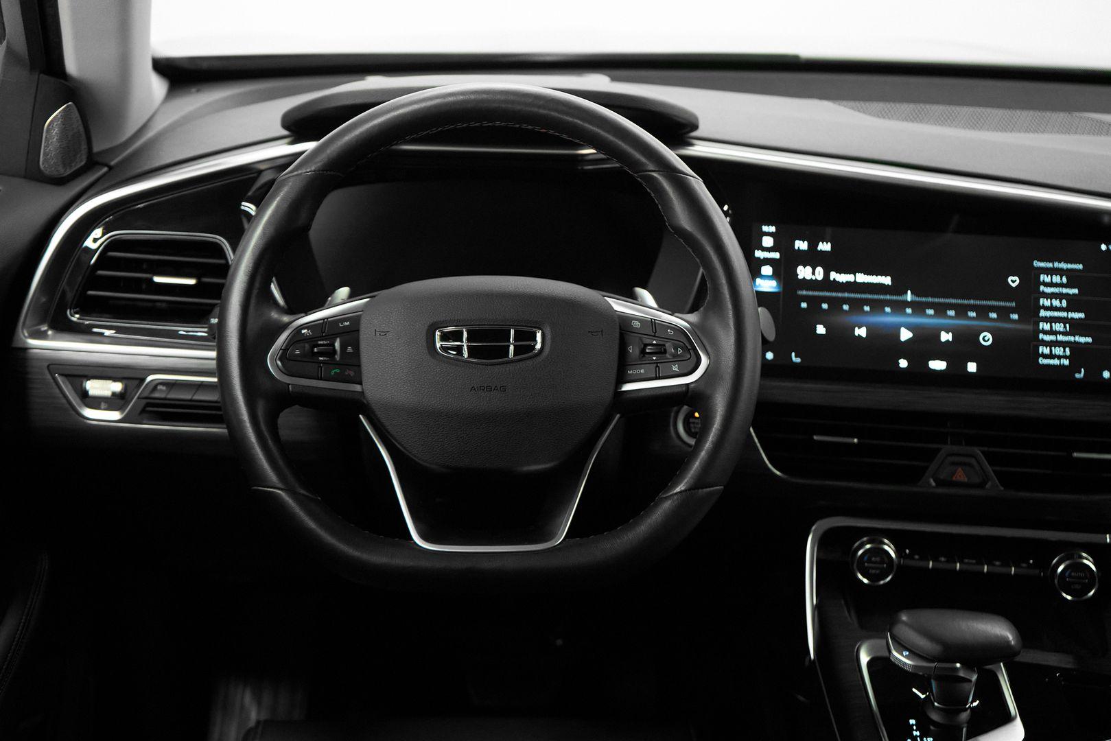 Geely Tugella 2021, черный