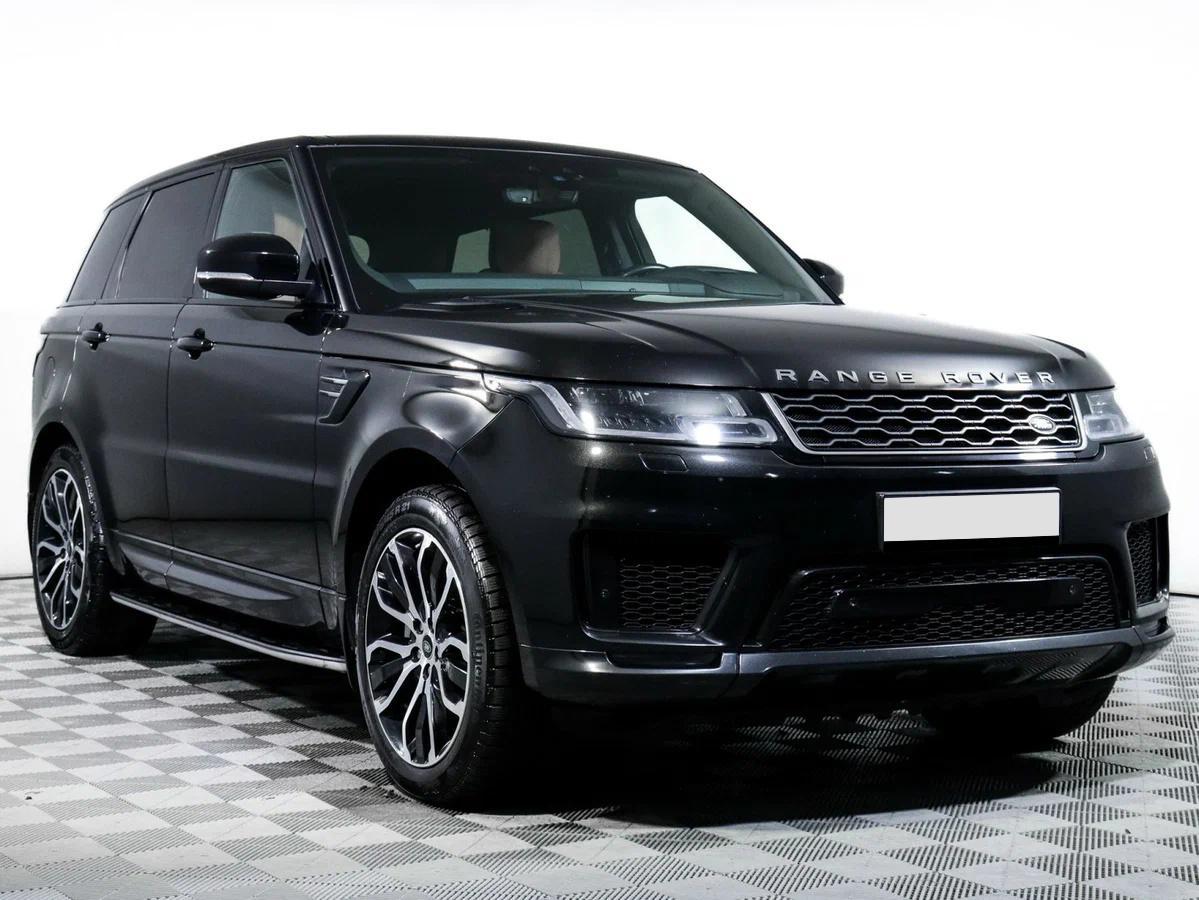 Land Rover Range Rover Sport 2018, черный