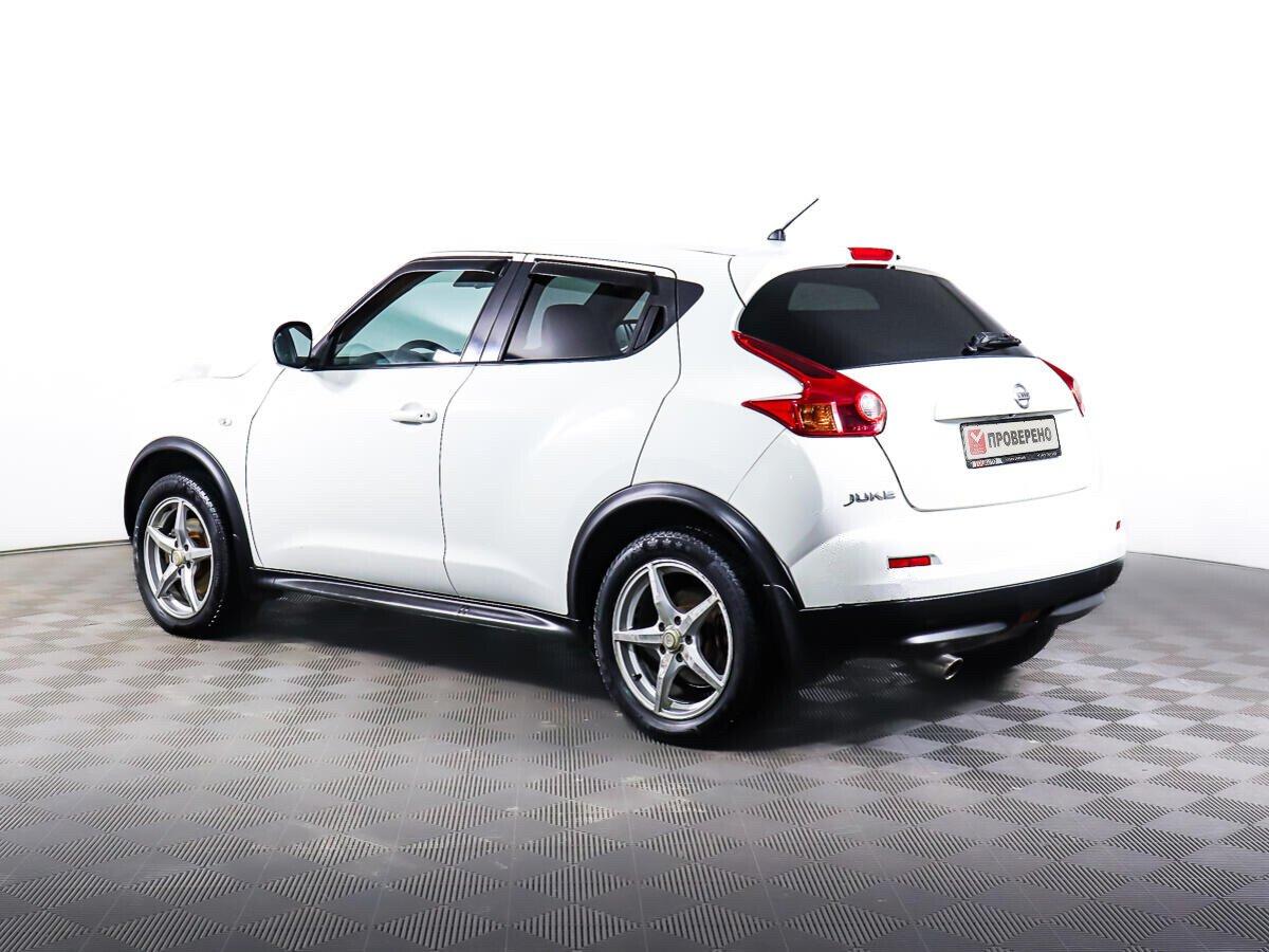 Nissan Juke 2014, белый