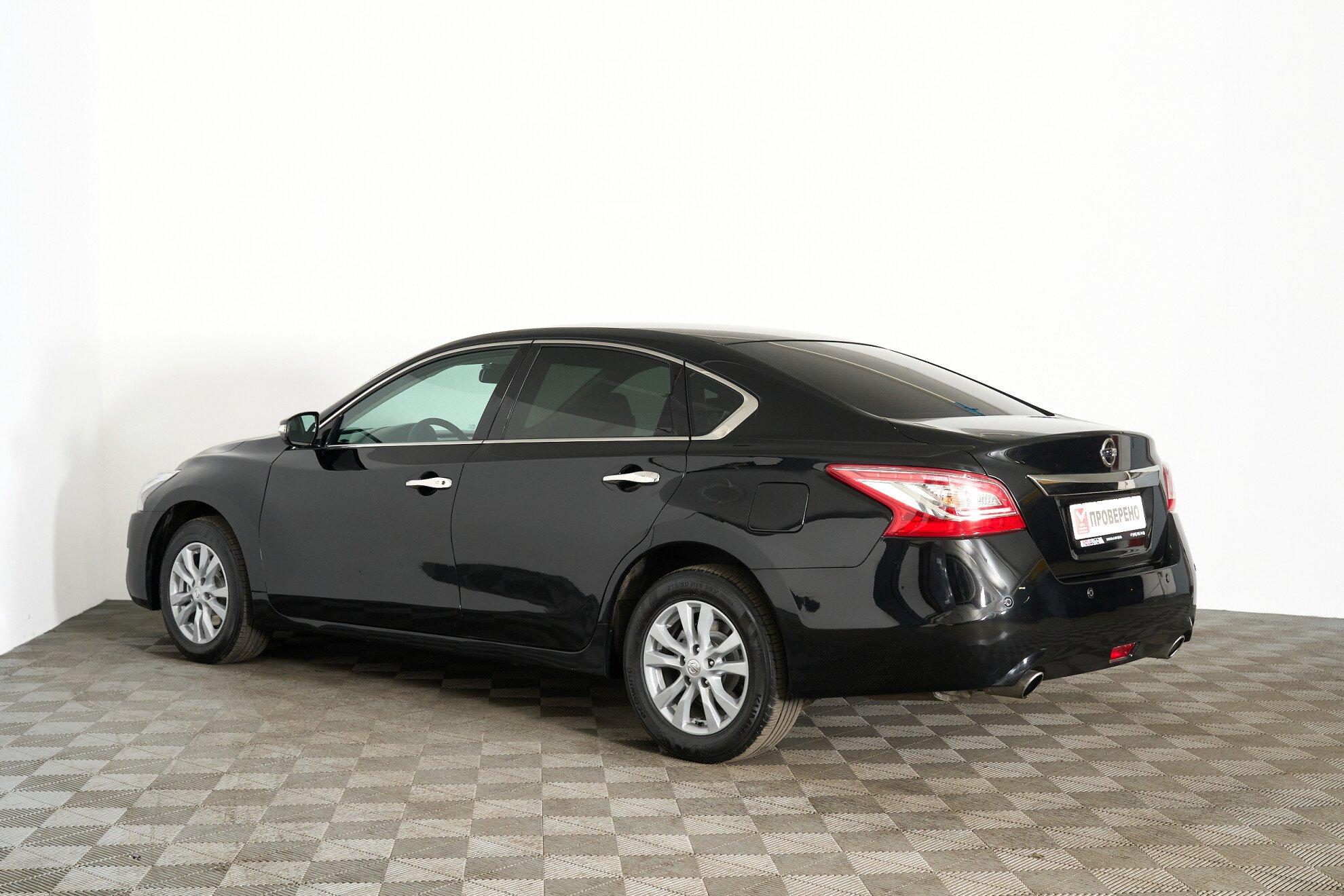 Nissan Teana 2015, черный