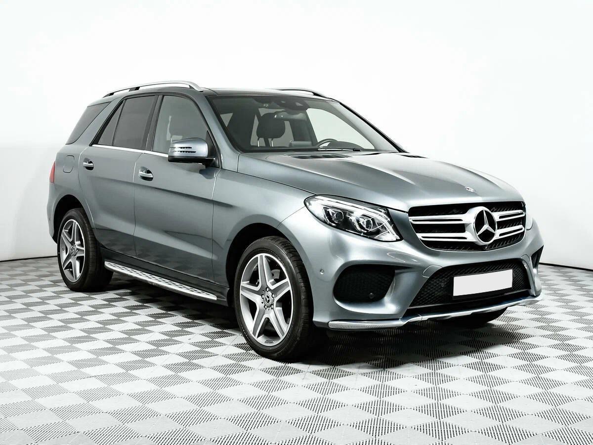 Mercedes-Benz GLE 2017, серый