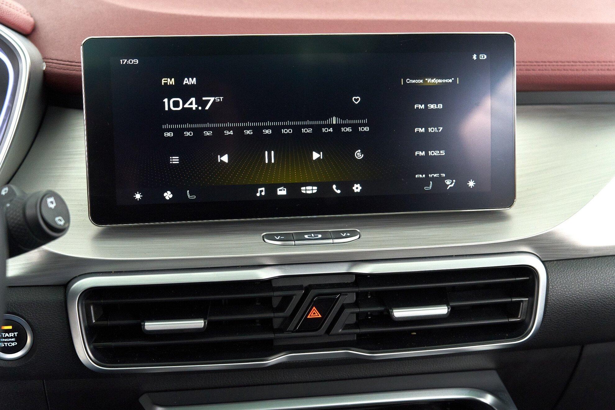 Geely Coolray 2021, белый