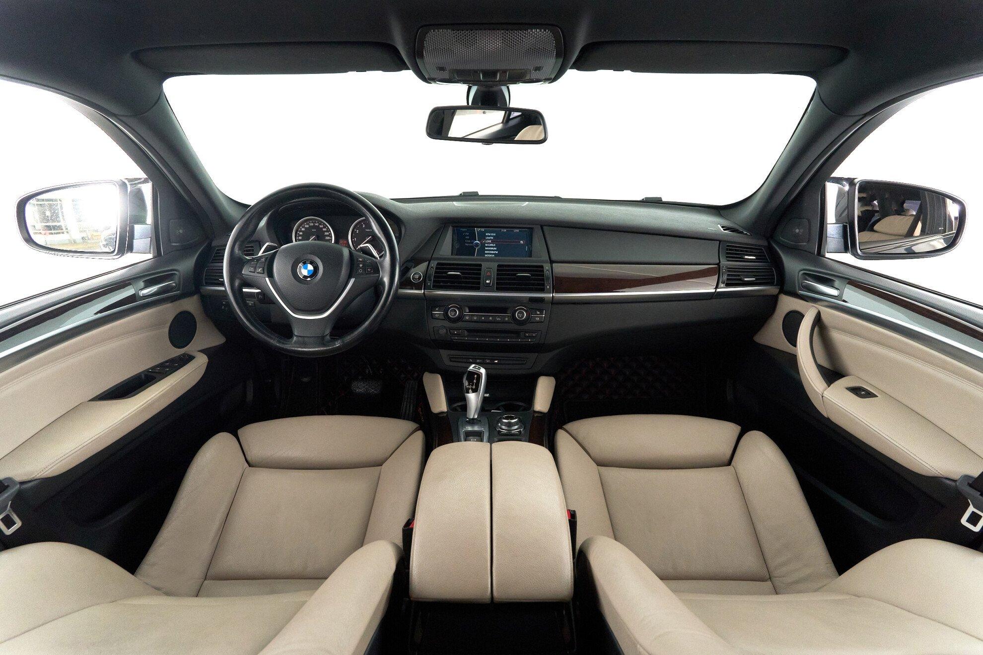 BMW X6 2012, синий