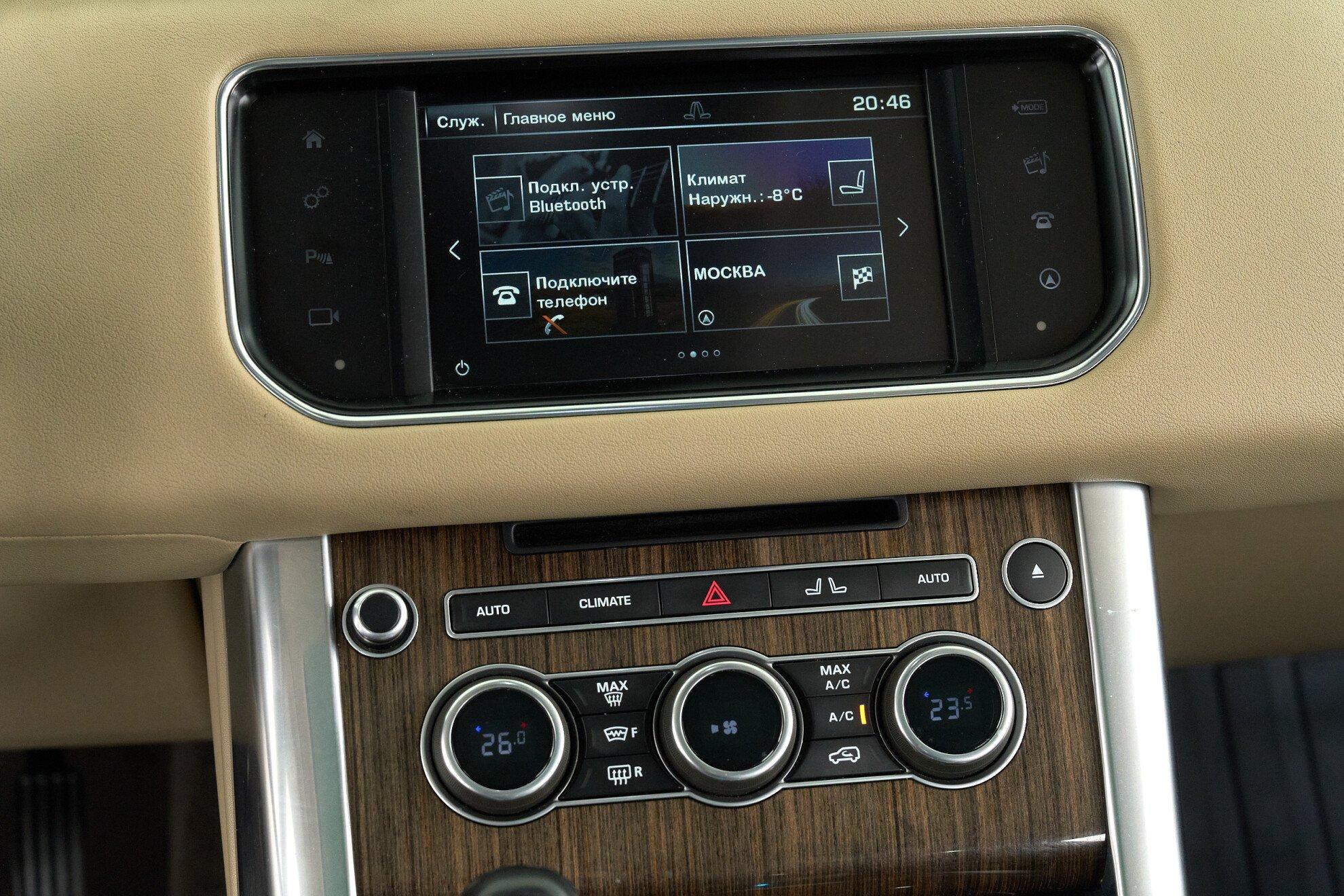 Land Rover Range Rover Sport 2016, белый