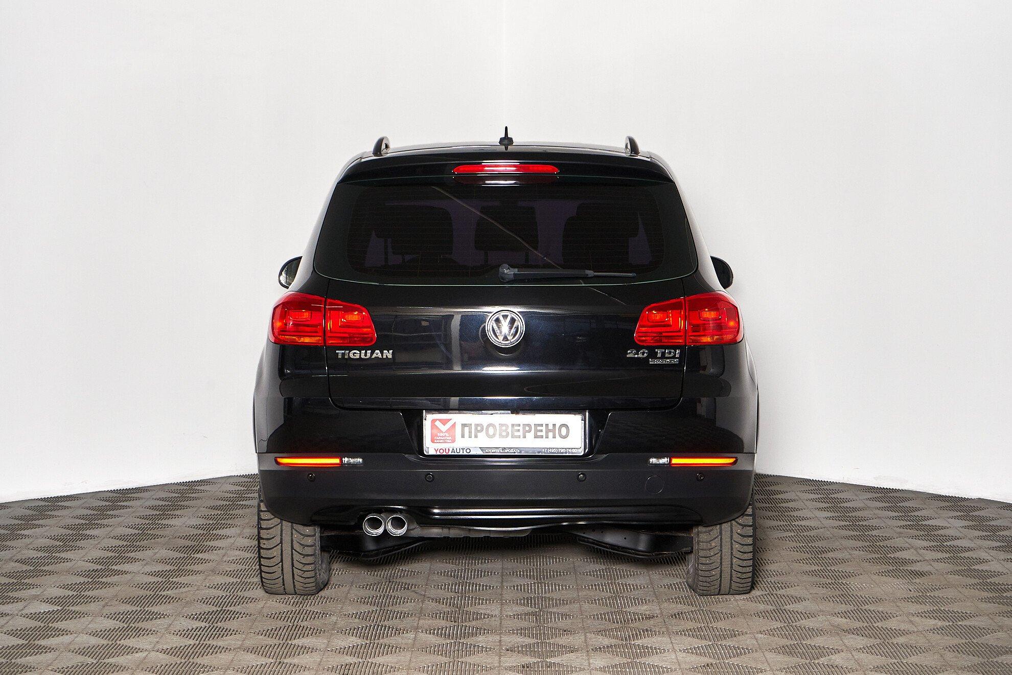 Volkswagen Tiguan 2012, черный