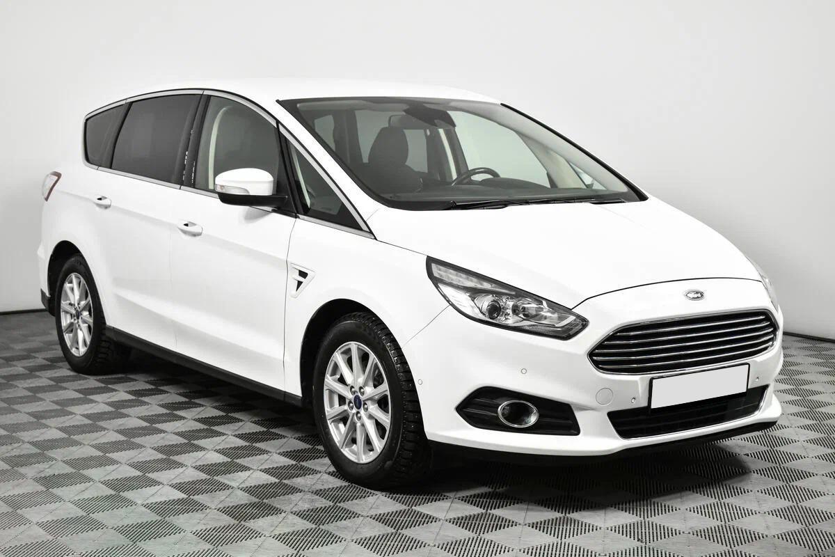 Ford S-MAX 2017, белый