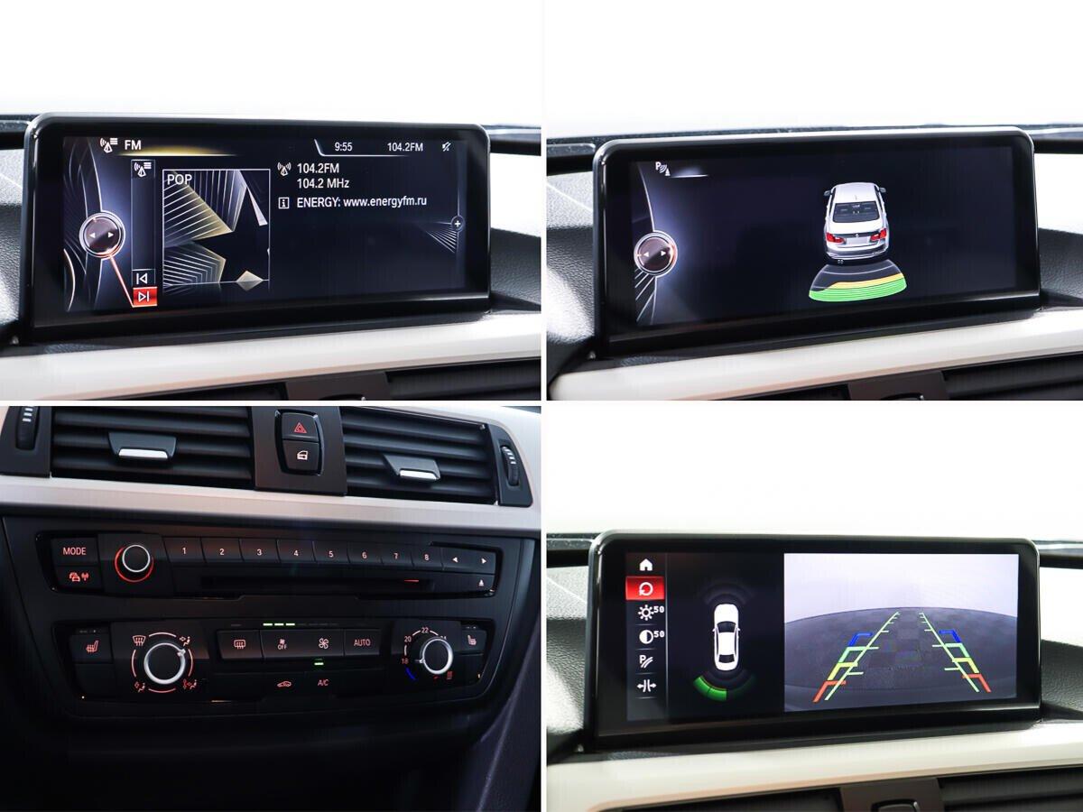 BMW 3 серии 2015, черный