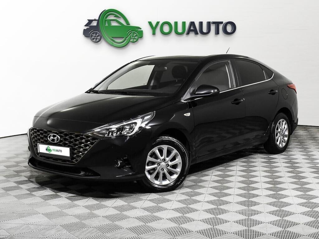 Hyundai Solaris 2020, черный