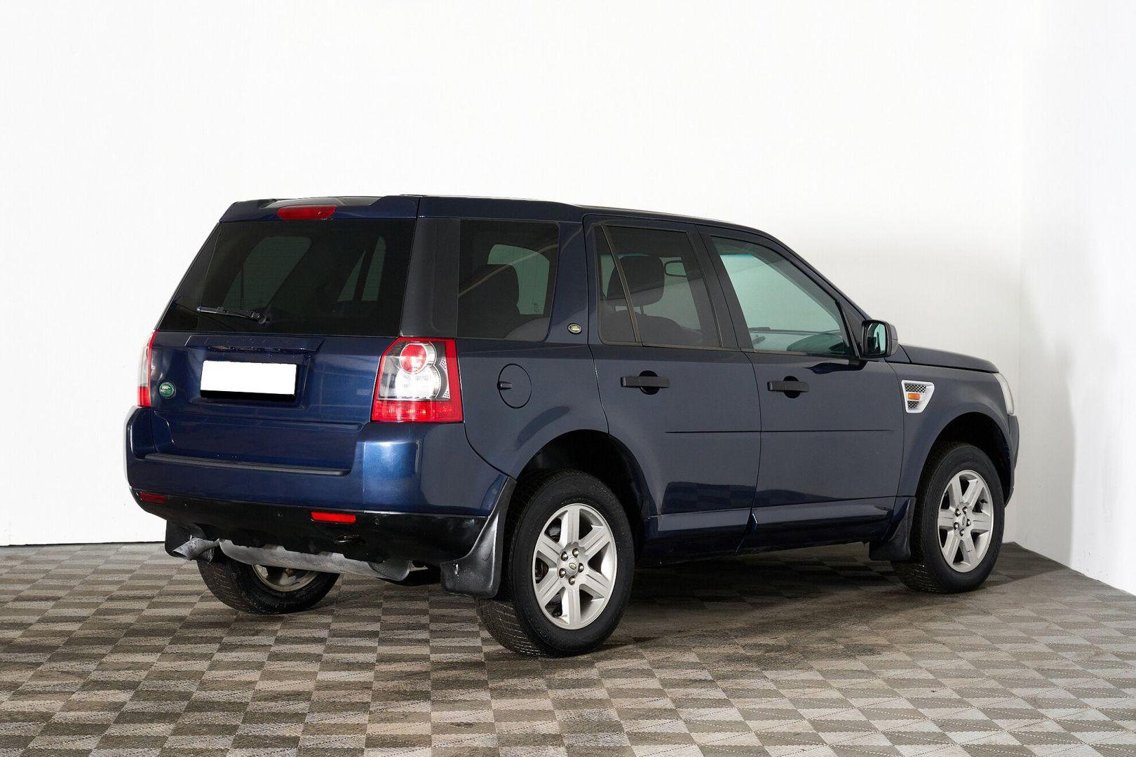 Land Rover Freelander 2007, синий