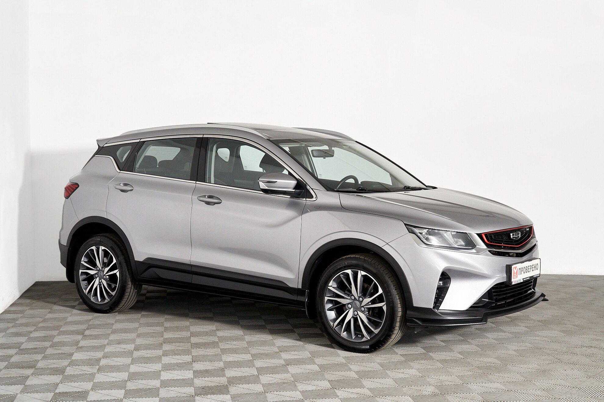 Geely Coolray 2022, серебряный