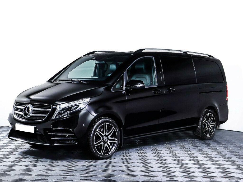 Mercedes-Benz V-Класс 2016, черный