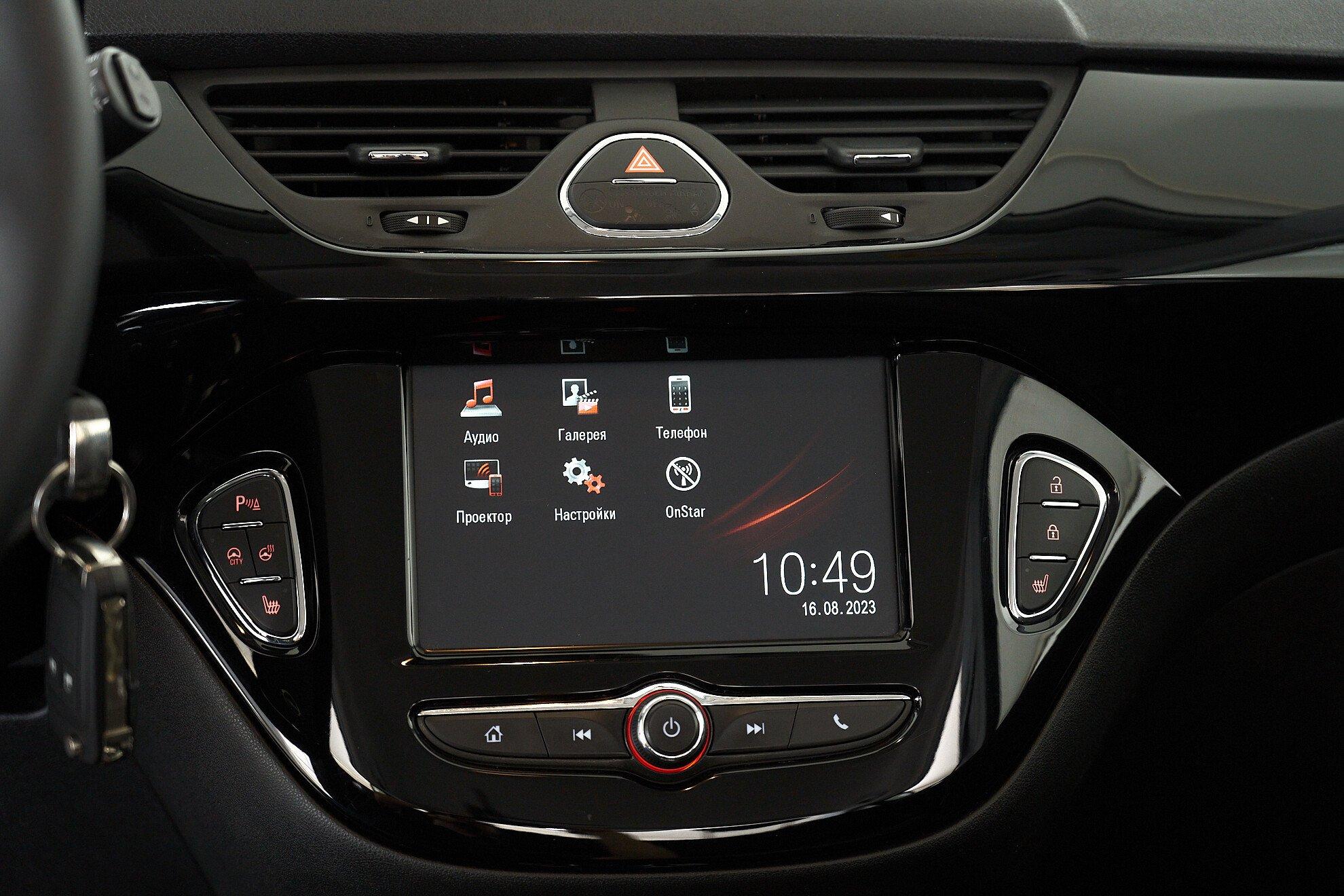 Opel Corsa 2018, черный