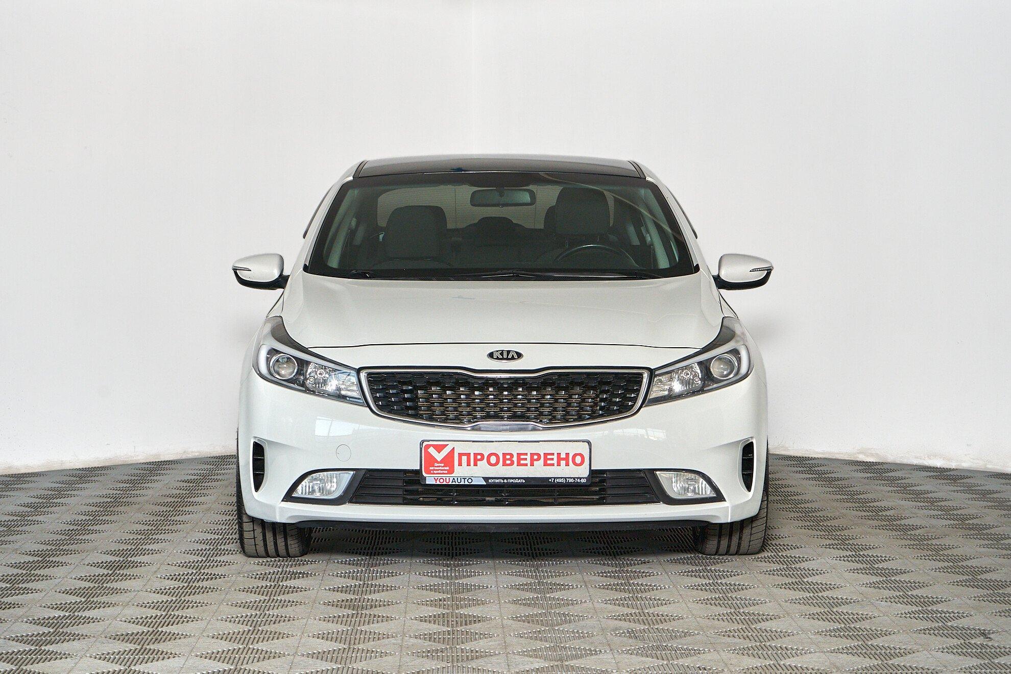 Kia Cerato 2016, белый