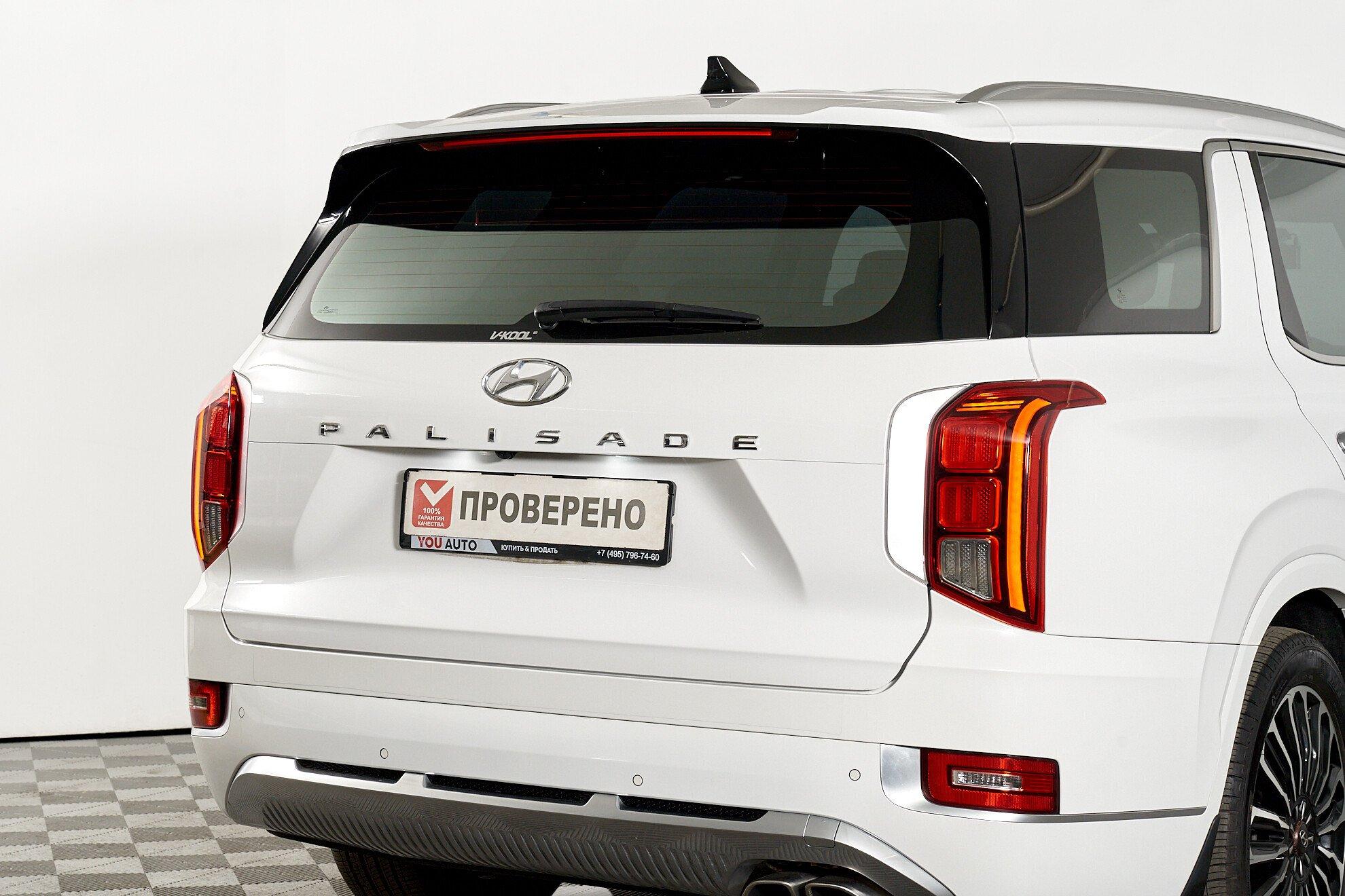 Hyundai Palisade 2021, белый
