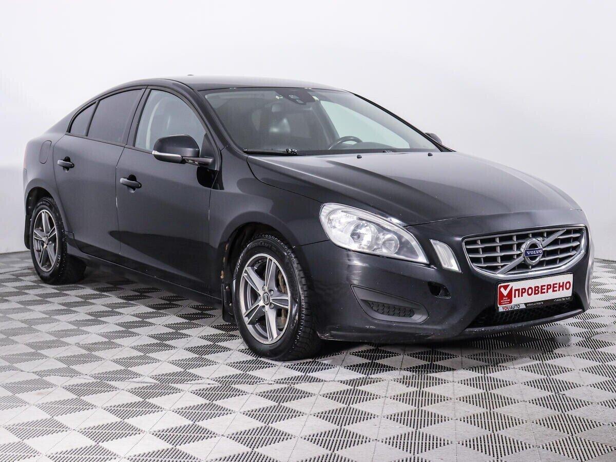 Volvo S60 2011, черный