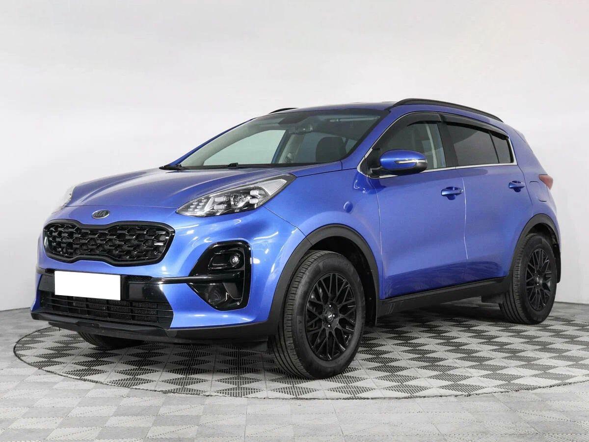 Kia Sportage 2021, синий