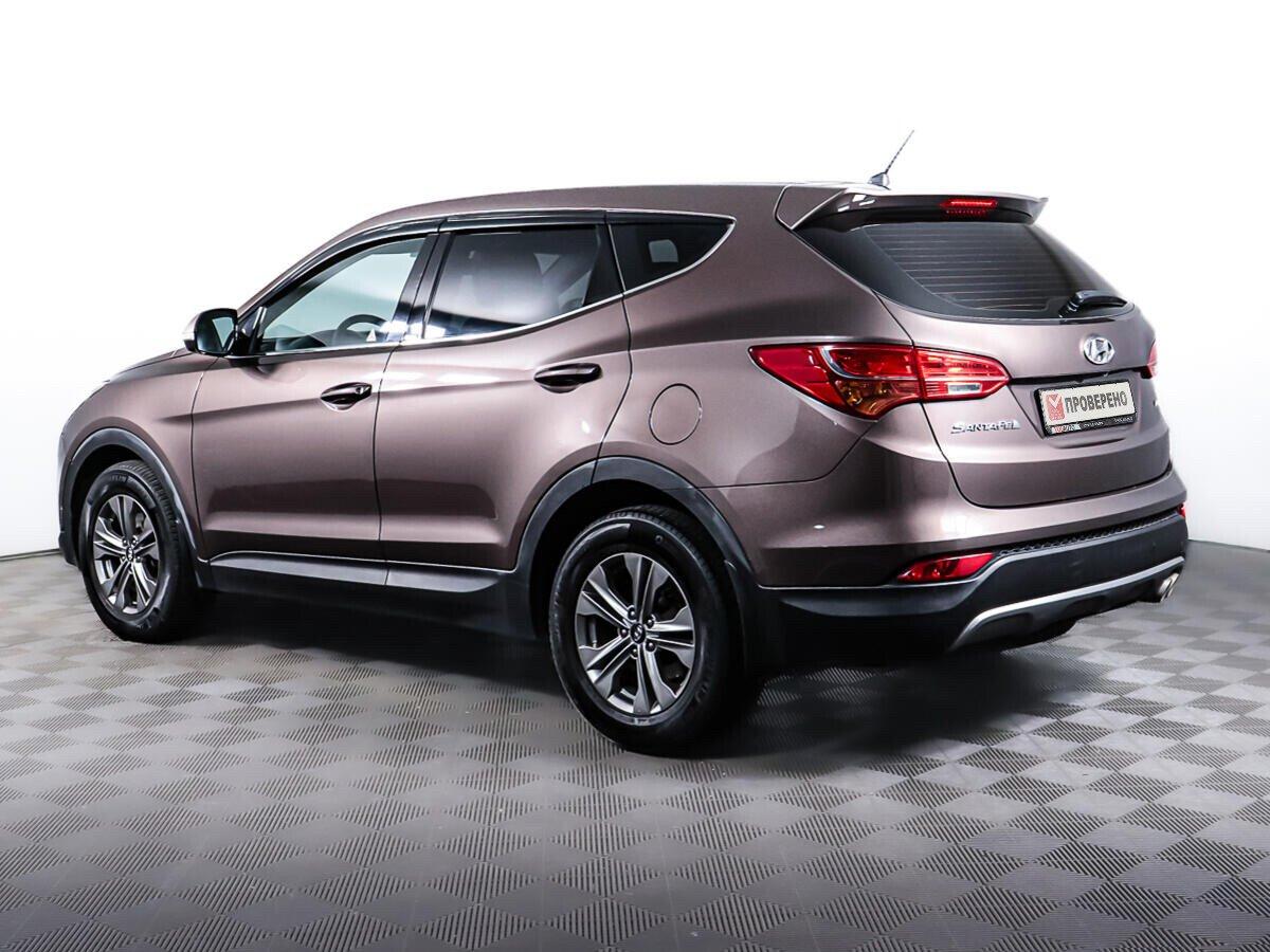 Hyundai Santa Fe 2015, коричневый
