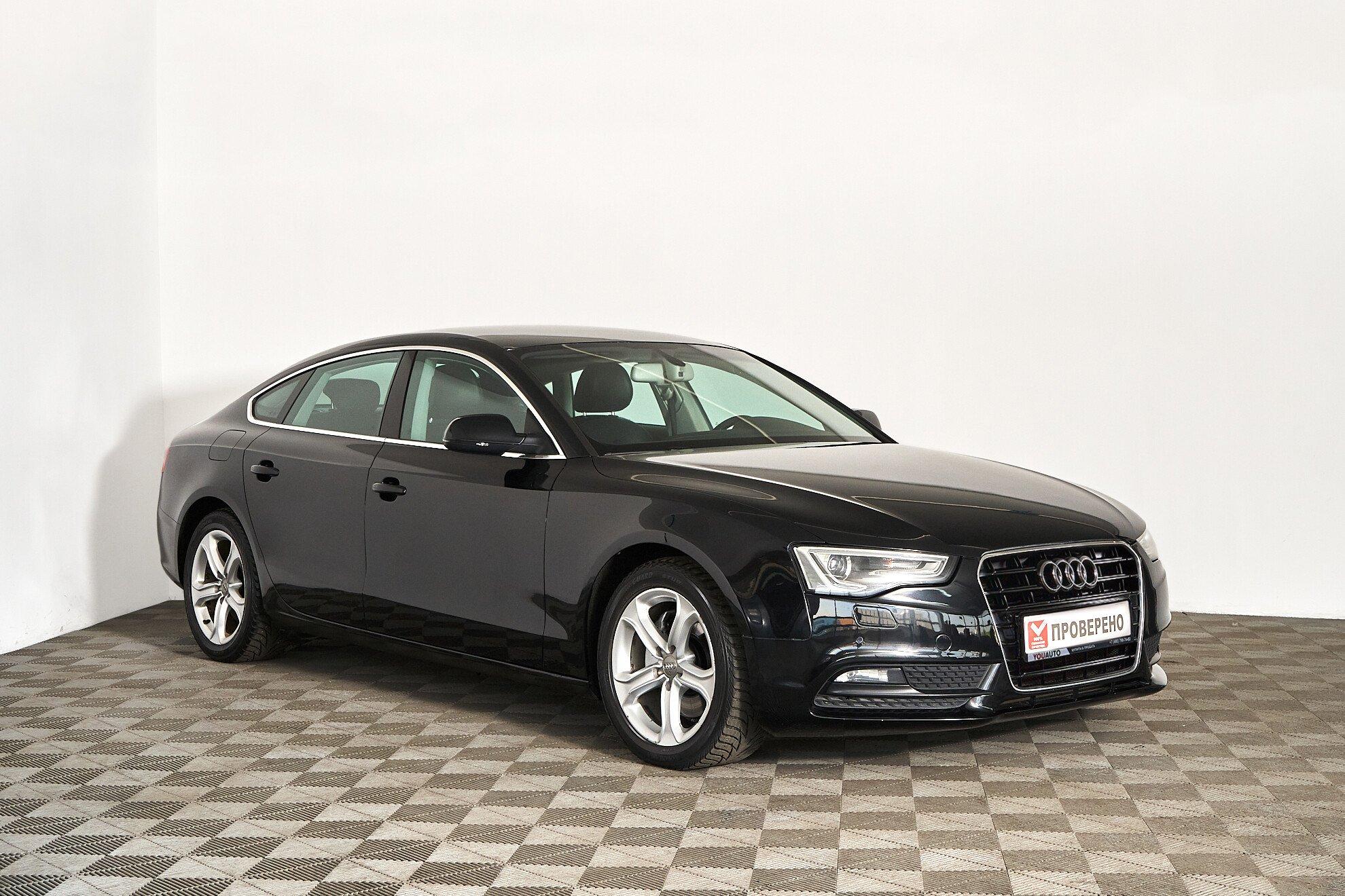Audi A5 2013, черный