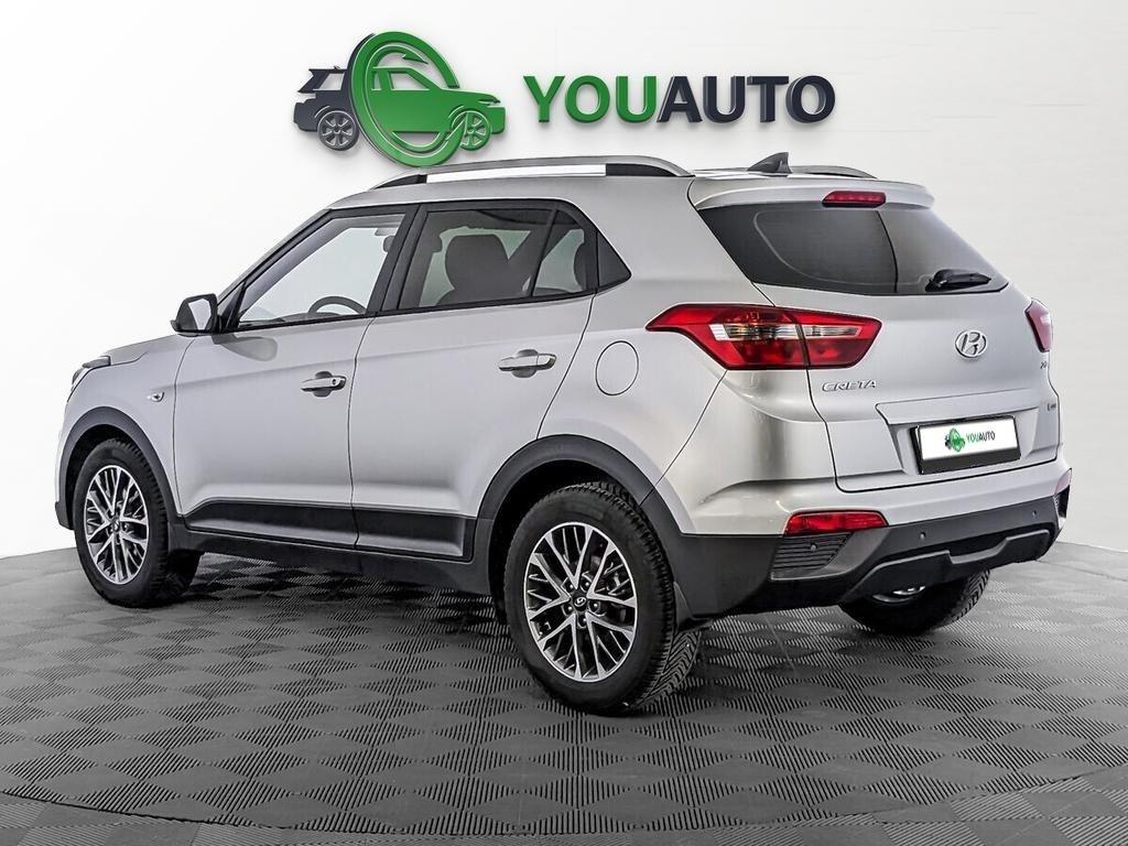 Hyundai Creta 2021, серебряный