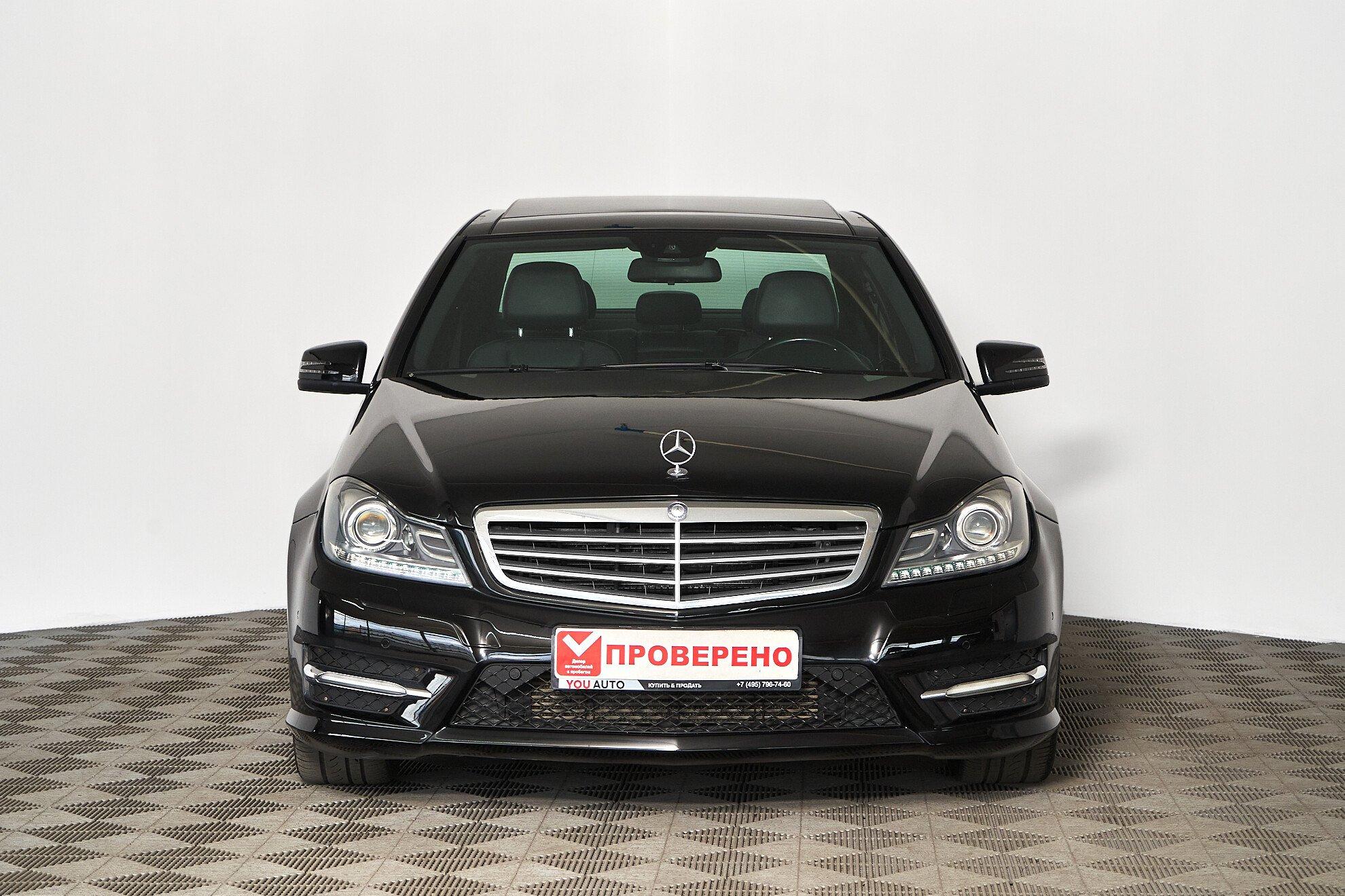 Mercedes-Benz C-Класс 2012, черный