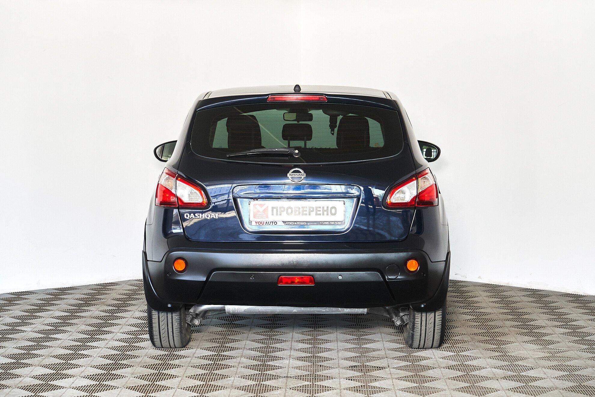 Nissan Qashqai 2012, синий
