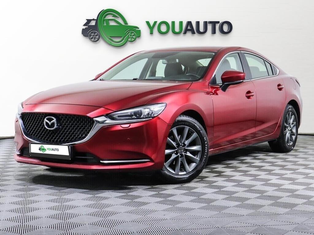 Mazda 6 2019, красный