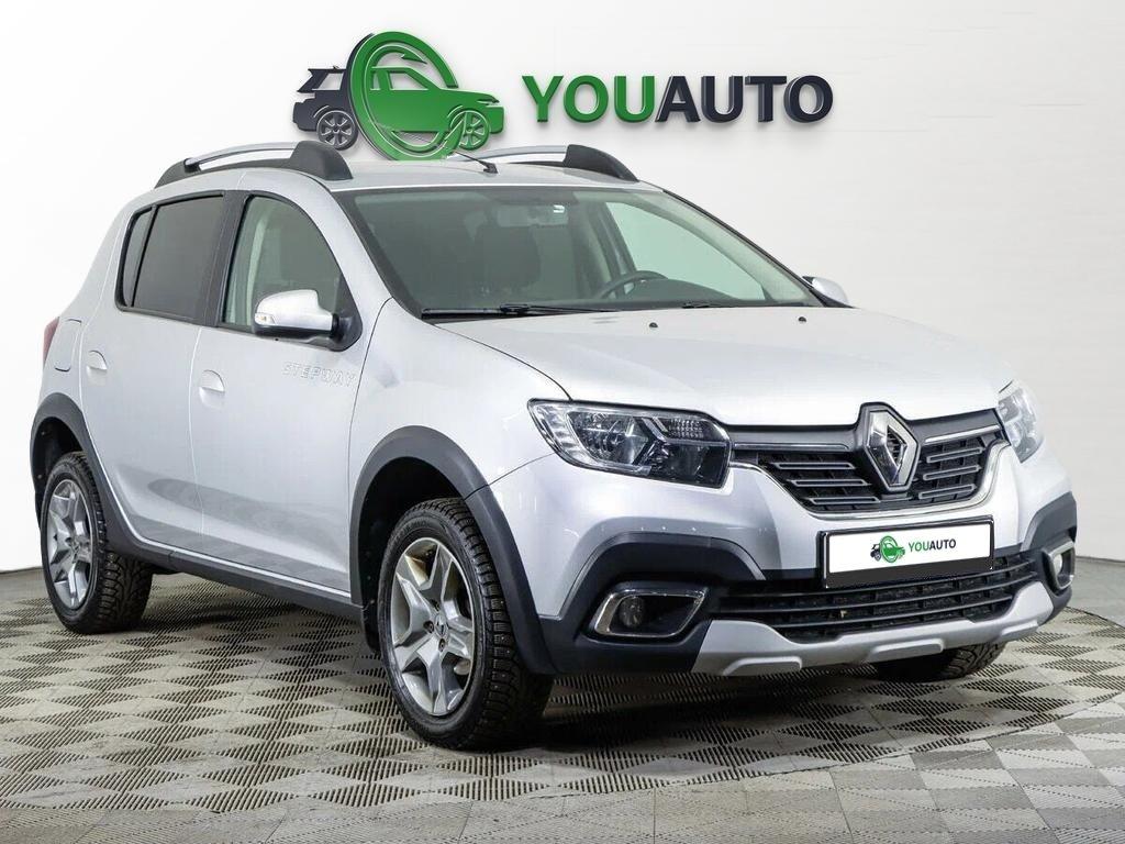 Renault Sandero 2020, серебряный