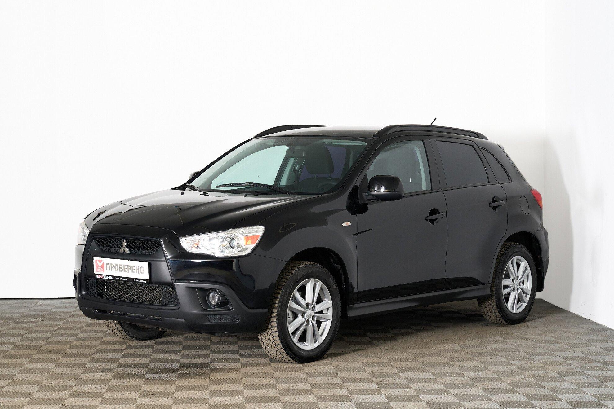 Mitsubishi ASX 2012, черный