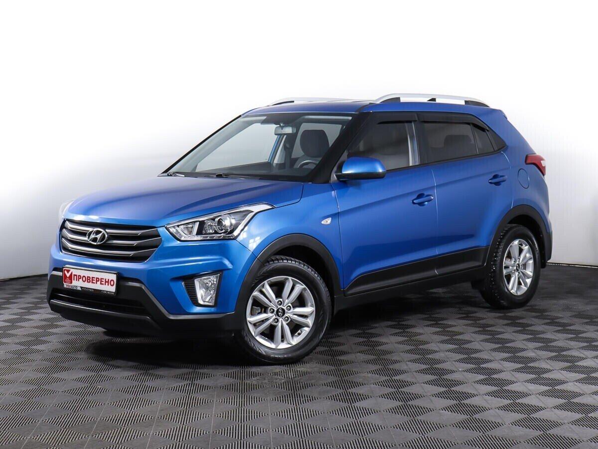 Hyundai Creta 2019, синий