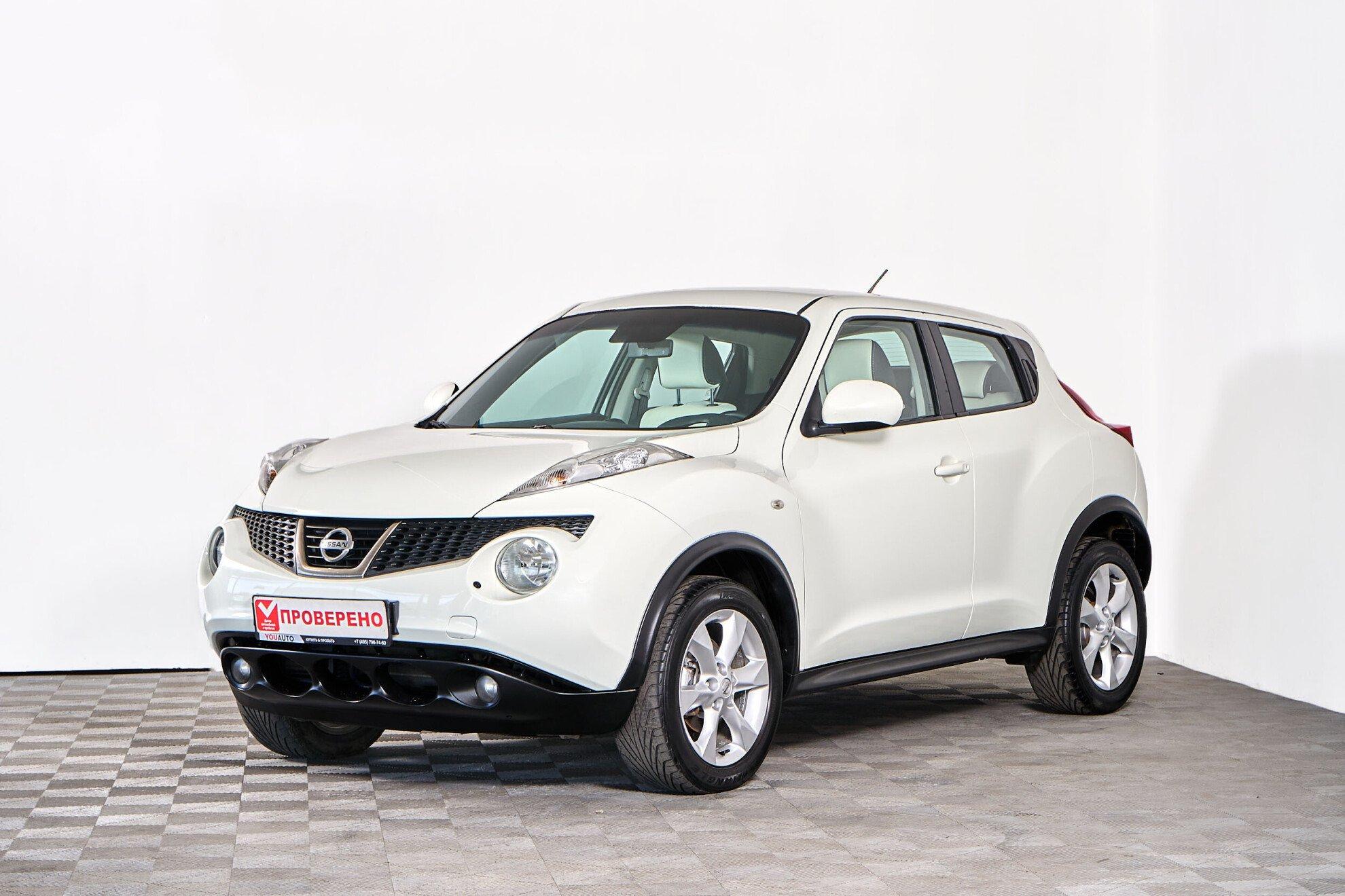 Nissan Juke 2014, белый