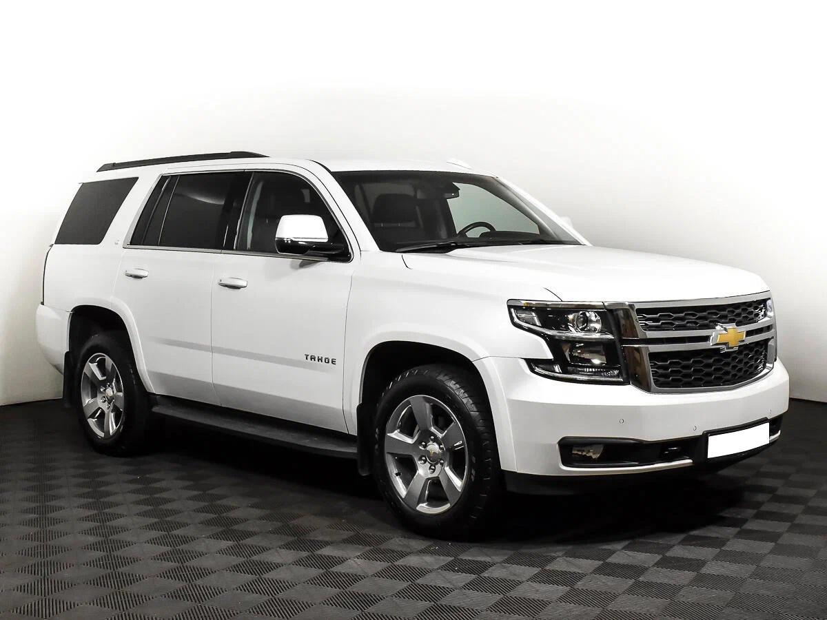 Chevrolet Tahoe 2016, белый