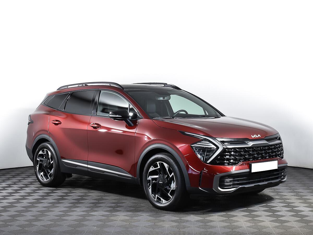 Kia Sportage 2023, красный